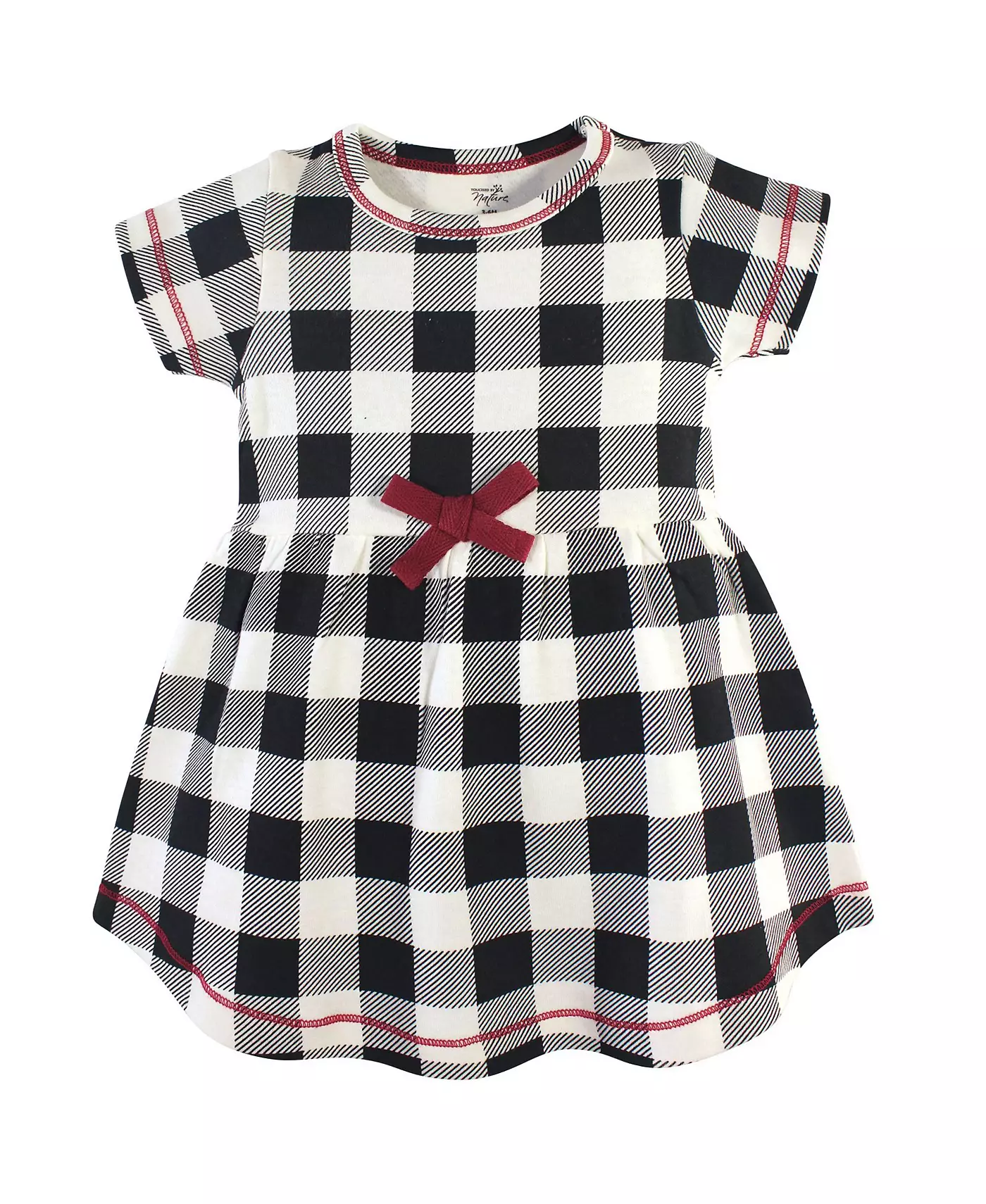 Комплект из 2 предметов: хлопковое платье и кардиган для девочек «Toddlers by Nature»