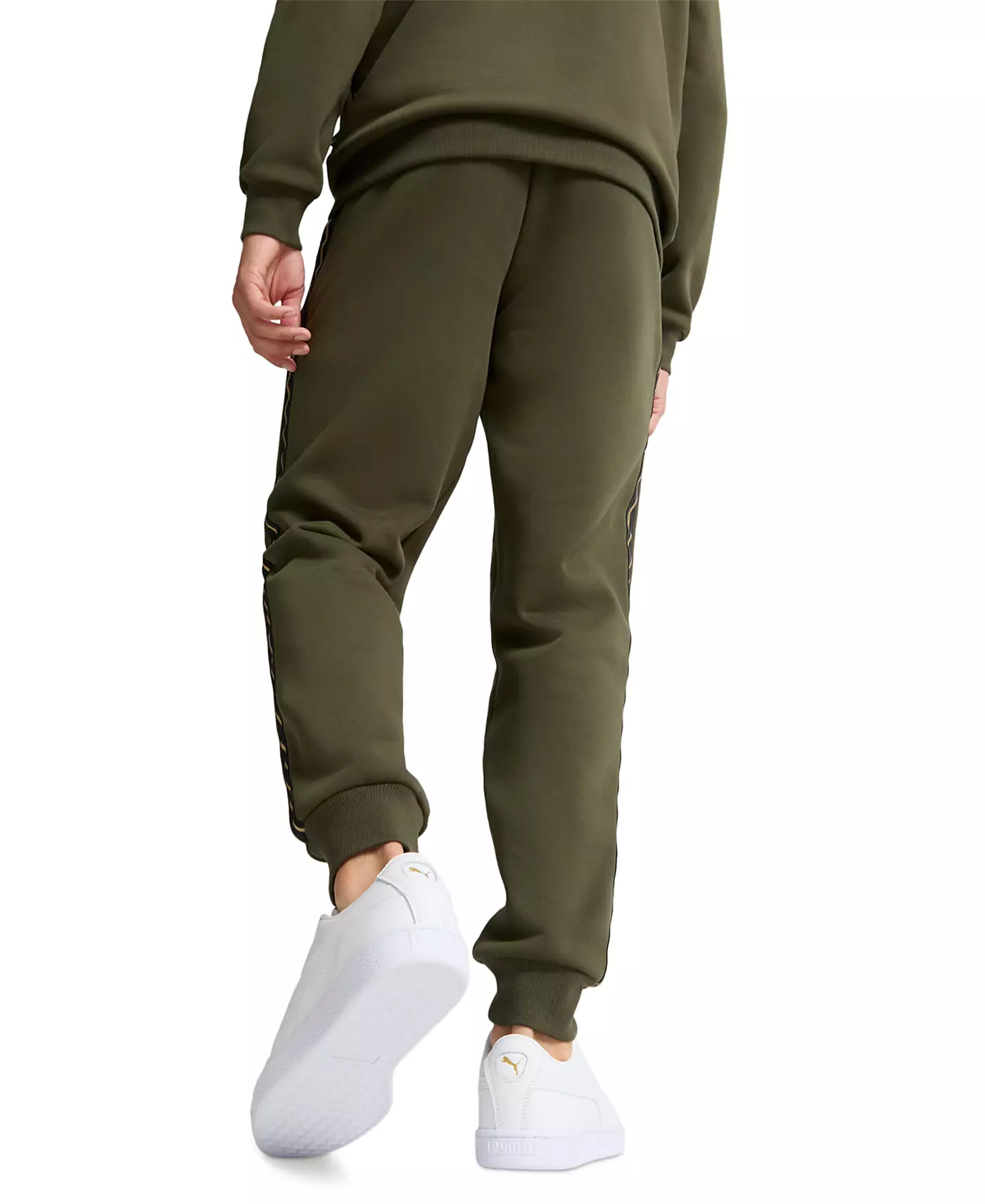 Мужские спортивные штаны Puma Minimal Gold Regular-Fit с тесьмой