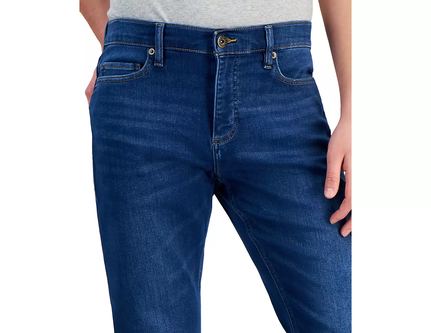 Мужские джинсы Sun + Stone Team Comfort Slim Fit, созданные для Macy's