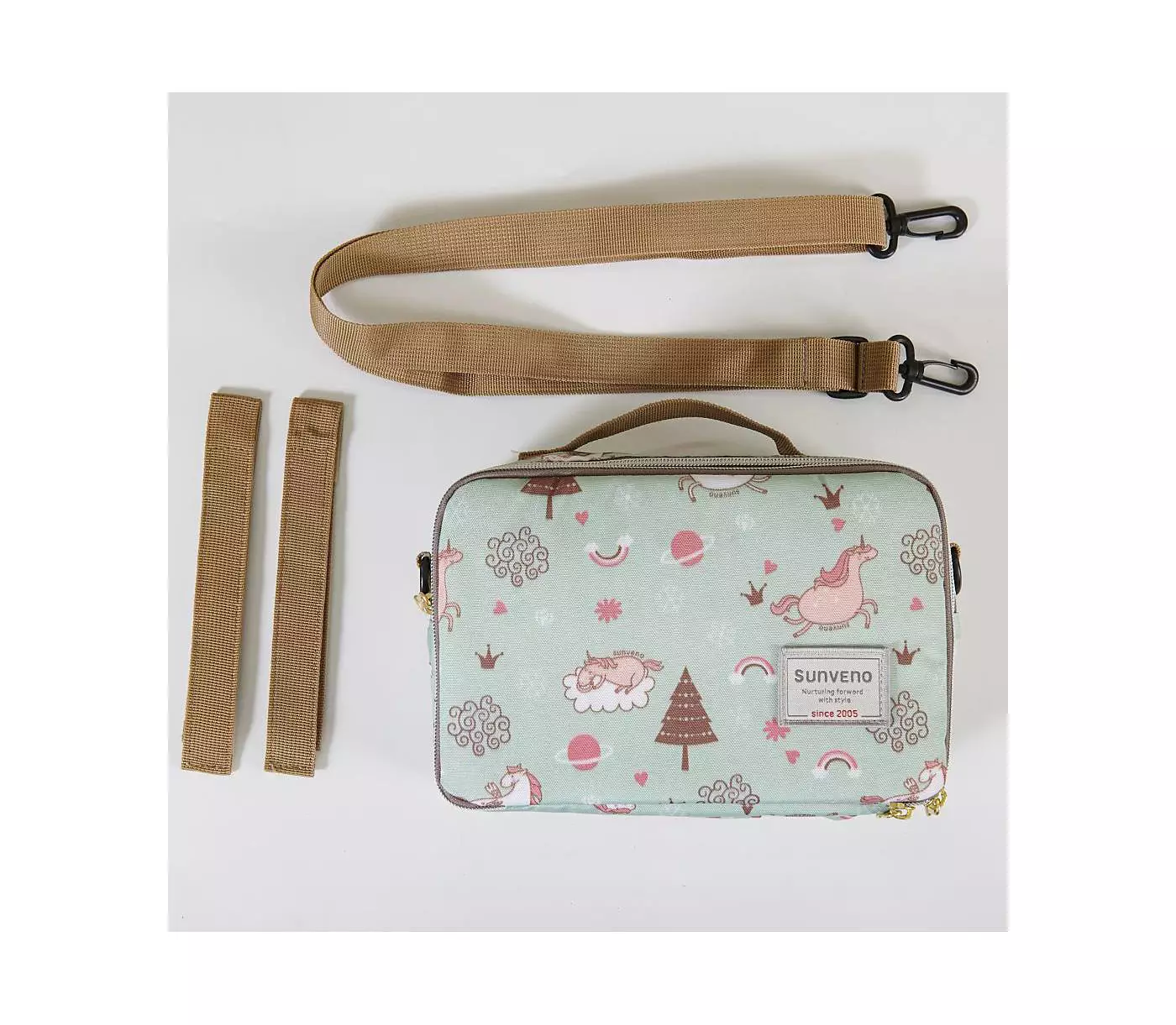 Сумка для пеленания Sunveno Grab and Go с подкладкой