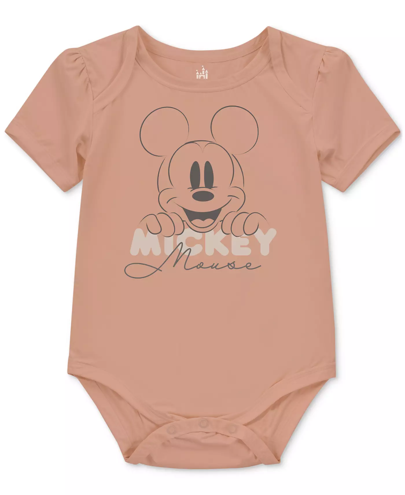 Боди с короткими рукавами Disney Baby Mickey Mouse, 3 шт. в упаковке