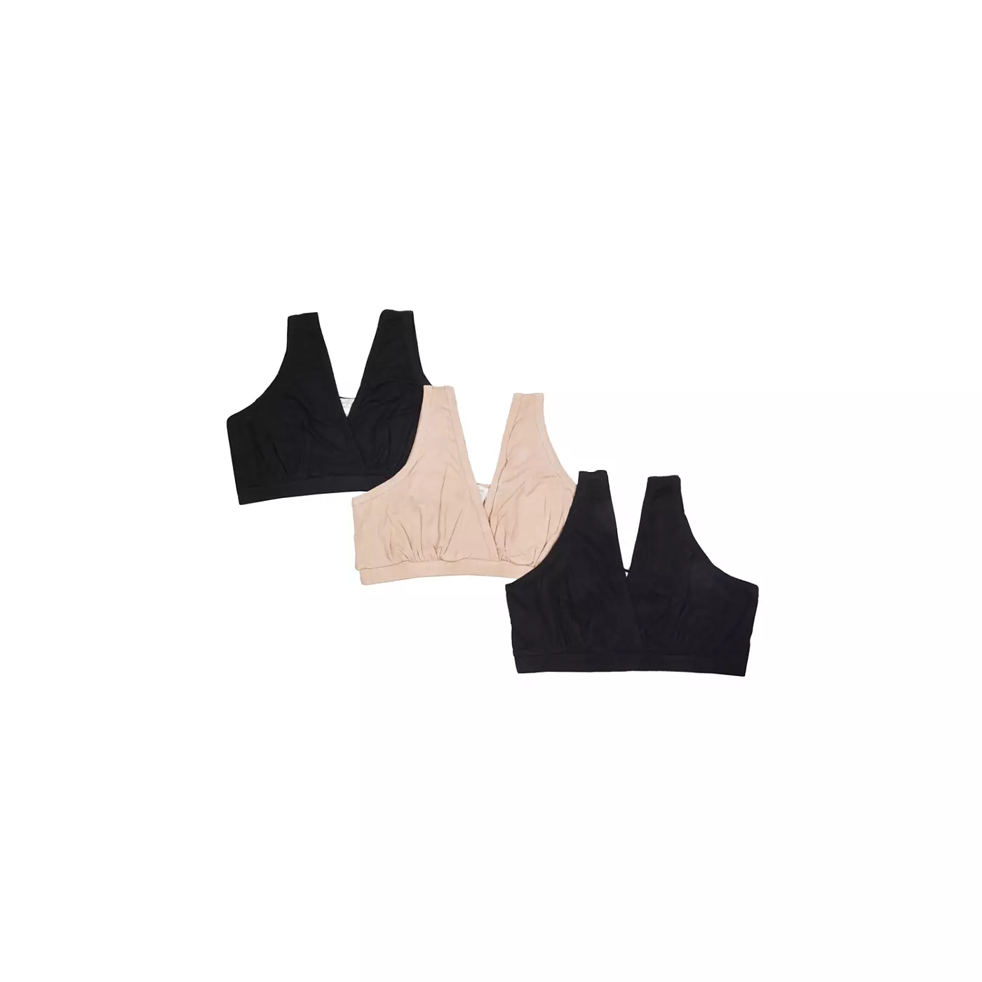 Everly Grey Maternity Paisley 3-упаковка бюстгальтеров для сна для беременных и кормящих мам