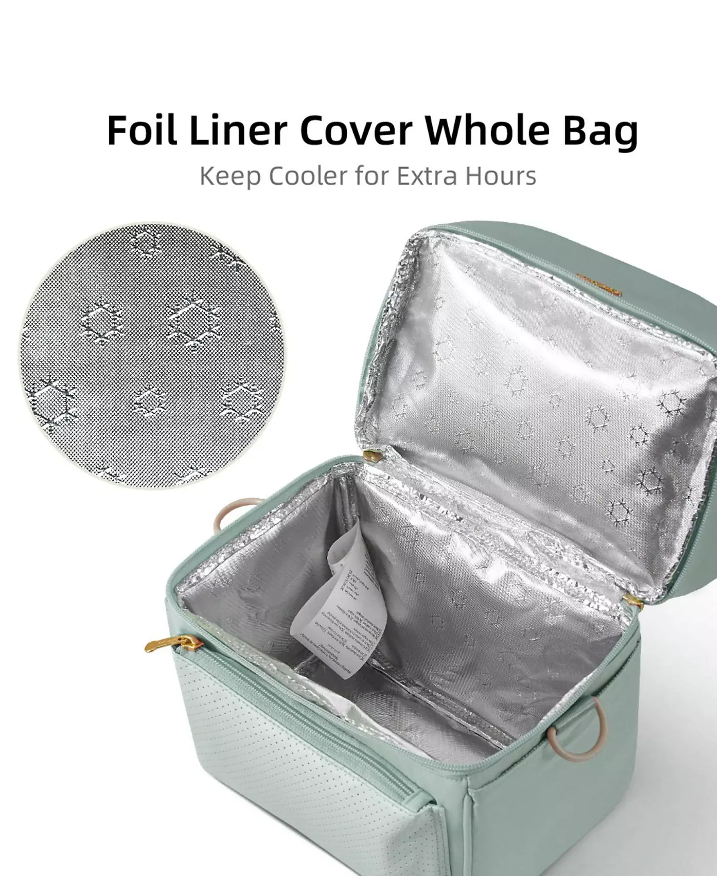 Сумка-холодильник для грудного молока Sunveno со съемным термобоксом