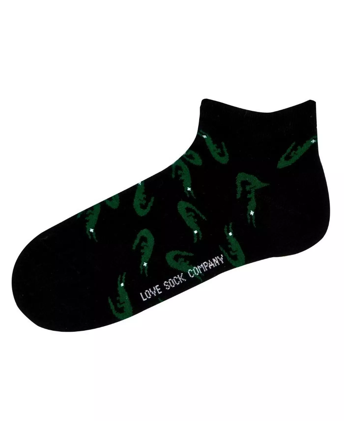 Носки женские Love Sock Company из хлопка Alligator W-Cotton, новинка, до щиколотки, с бесшовным носком, упаковка 1 шт.