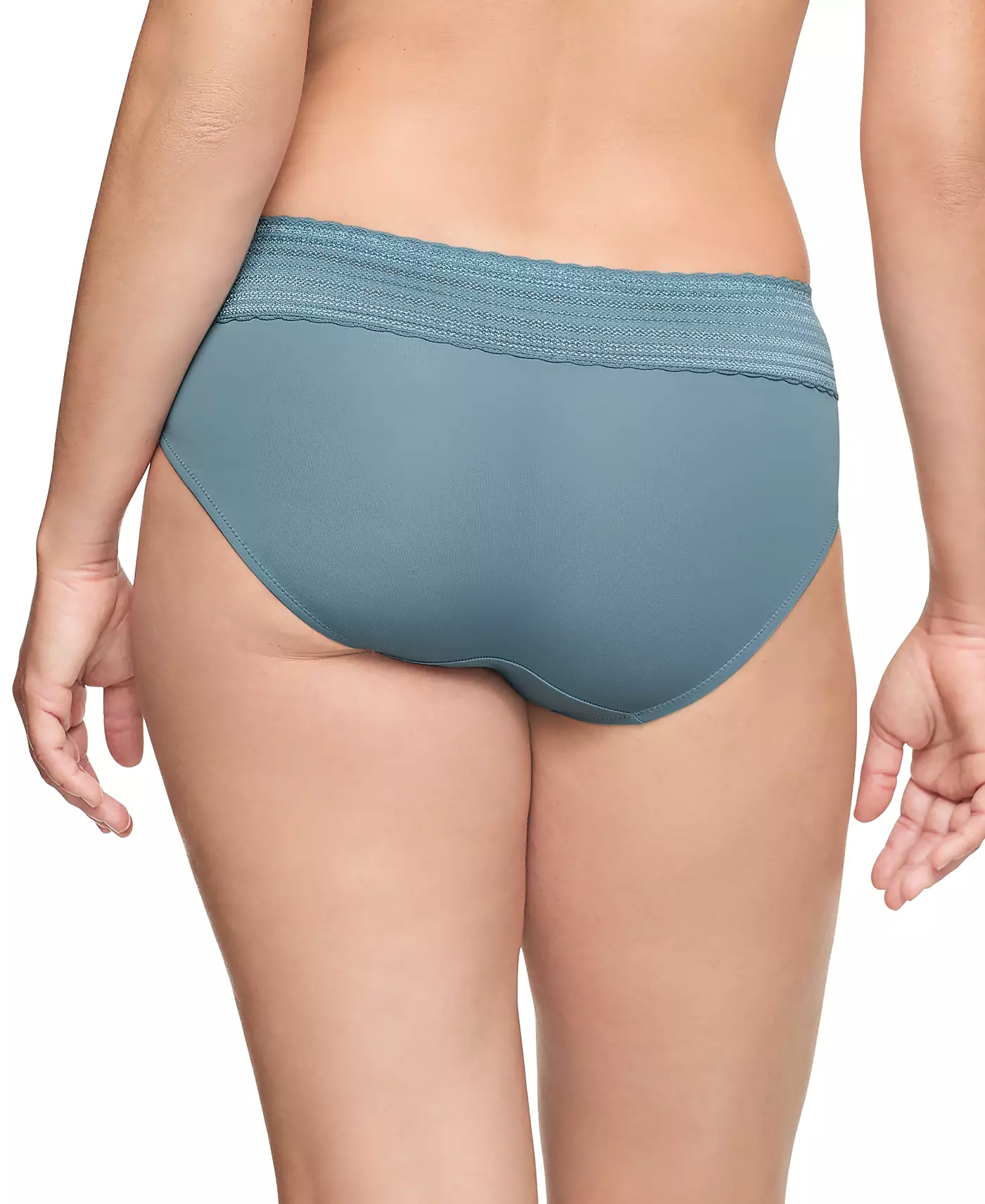 Трусики-хипстеры Warners® No Pinching, No Problems® Dig-Free Comfort Waist с кружевом и микрофиброй 5609J