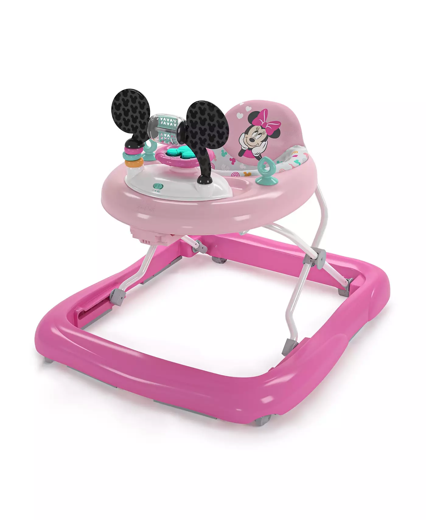 Bright Starts MINNIE MOUSE Tiny Trek™ Ходунки, Forever Besties™, Ходунки 2 в 1