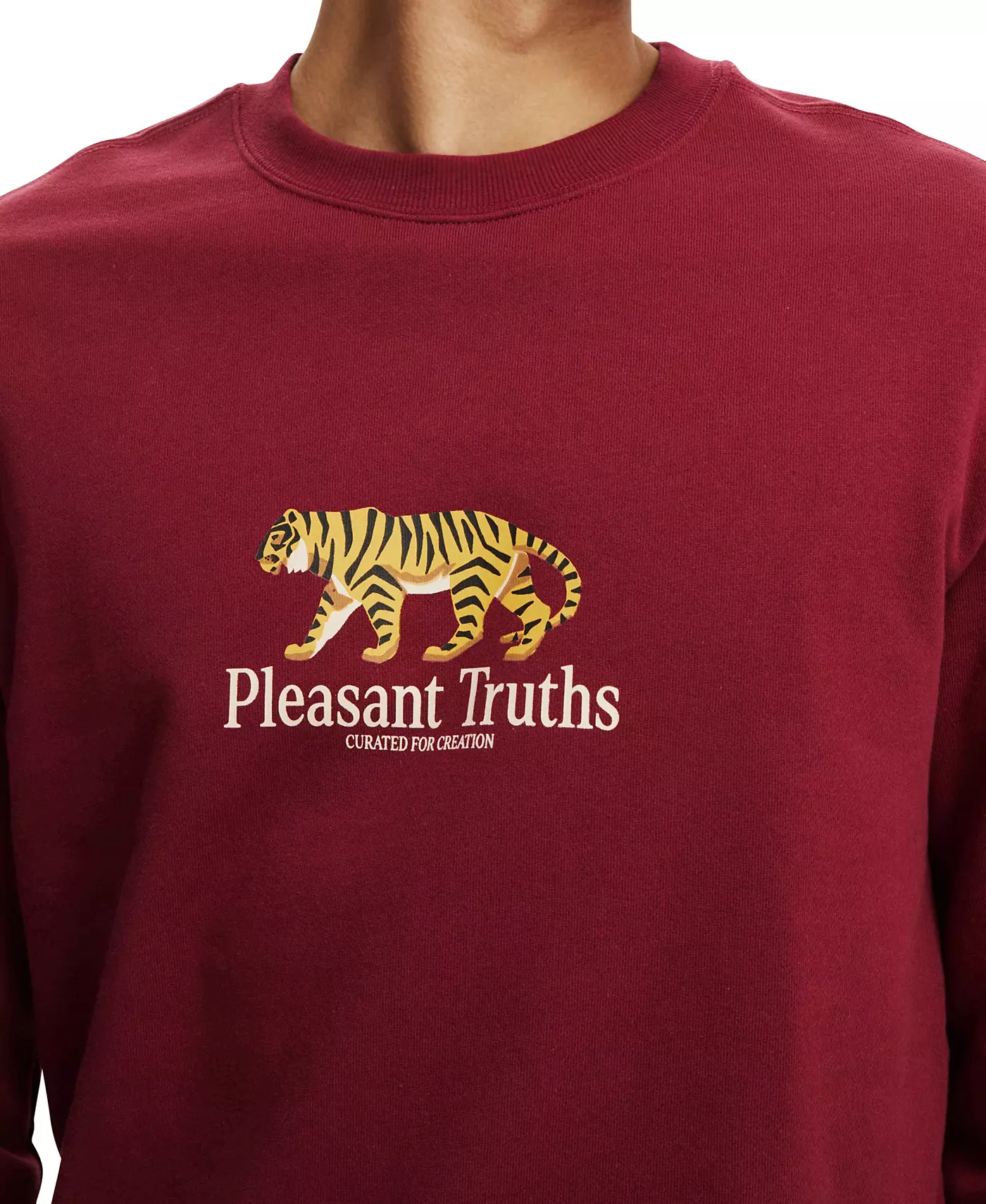 Мужская флисовая толстовка COTTON ON Graphic Crew