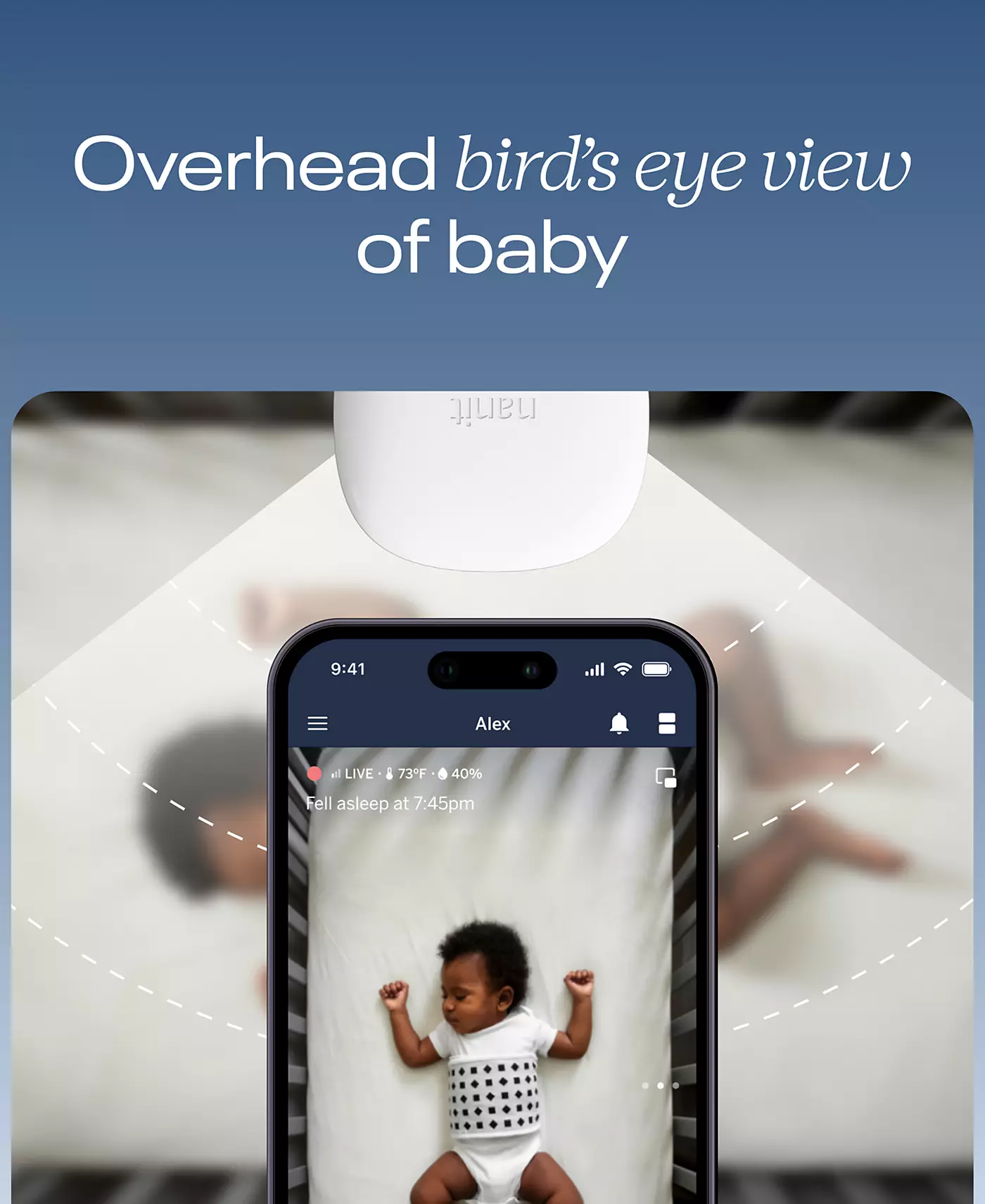 Nanit Pro Smart Baby Monitor и настенное крепление