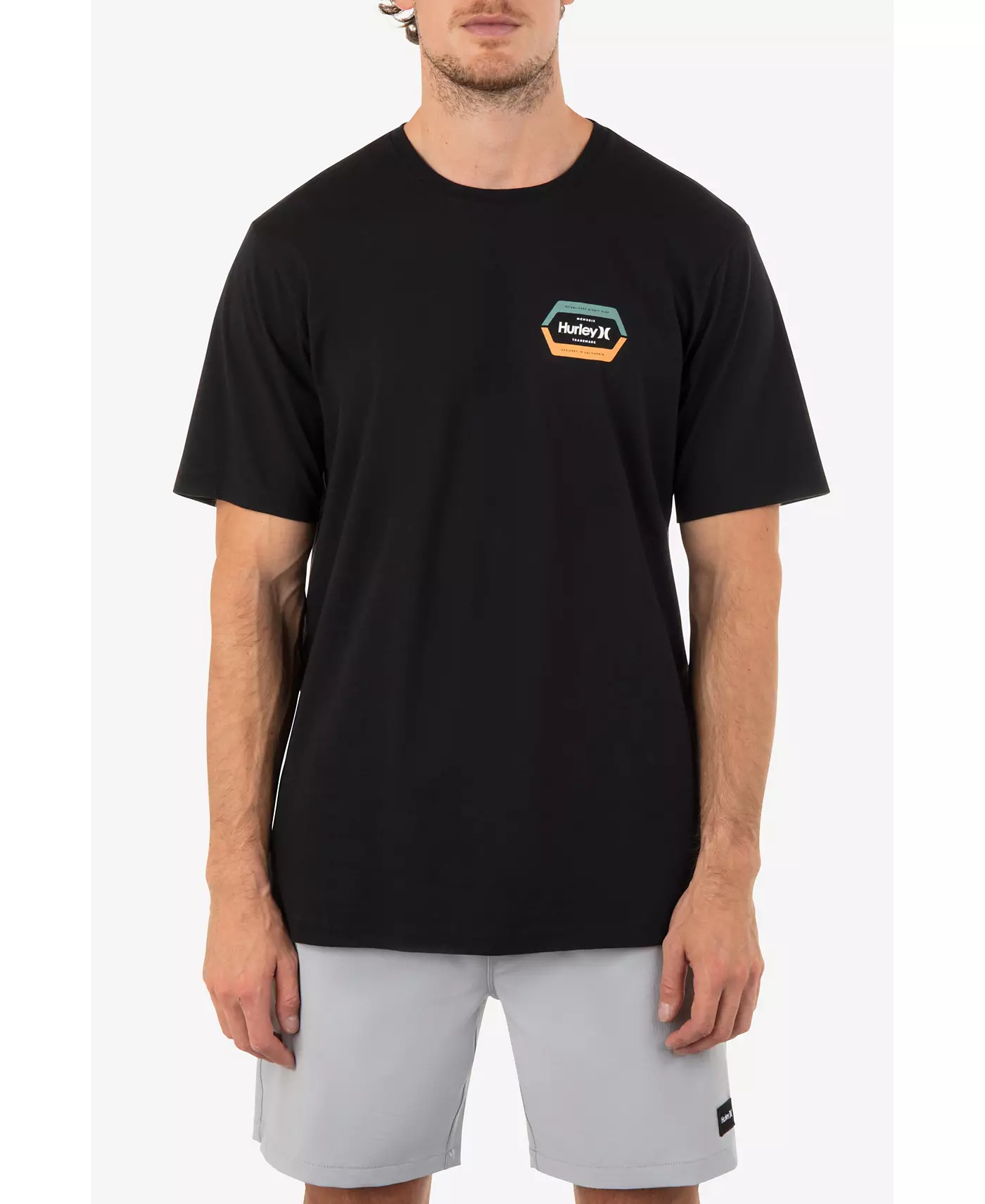 Мужская футболка Hurley Everyday Split с коротким рукавом