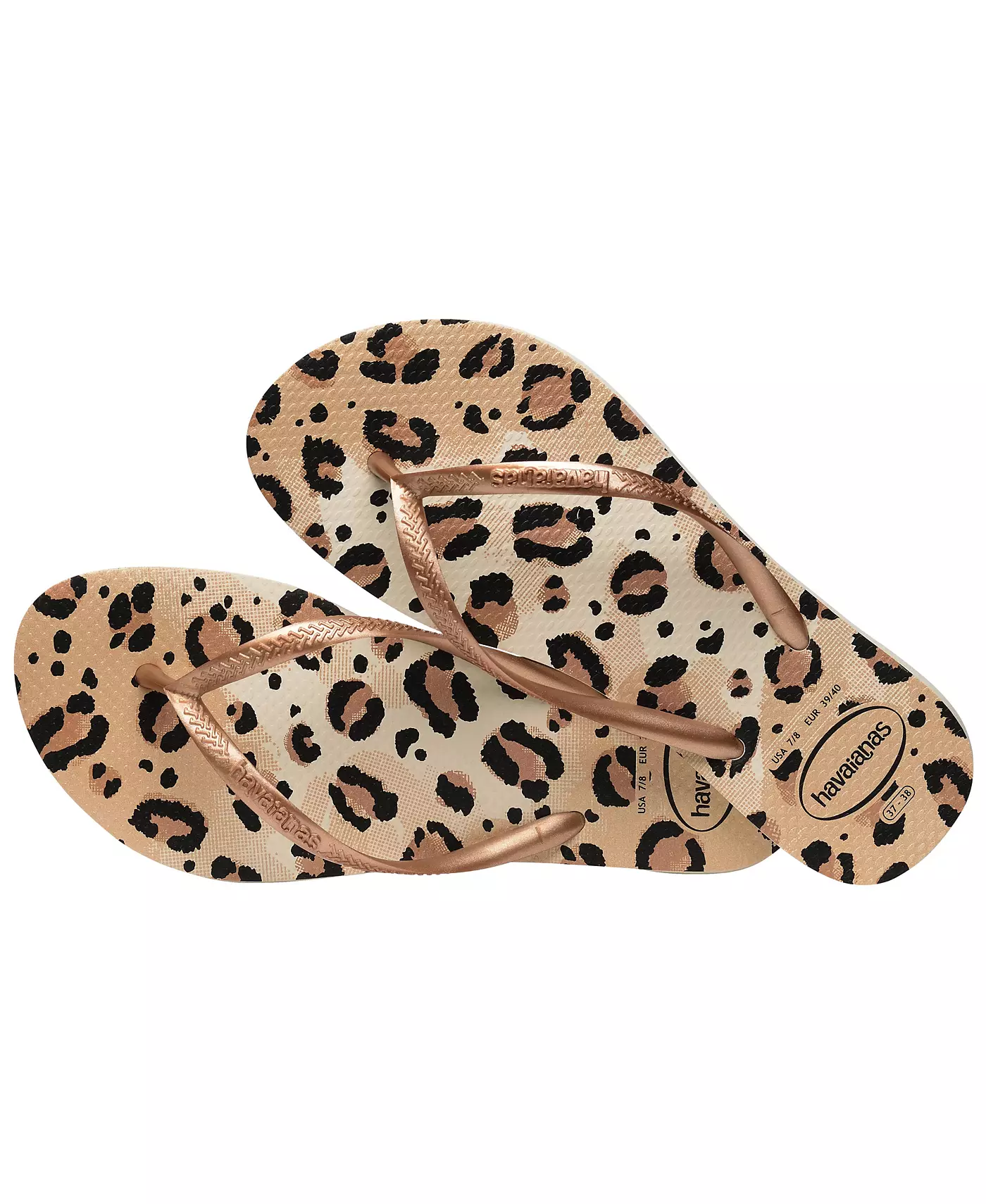 Женские узкие сандалии Havaianas Animals Slip On