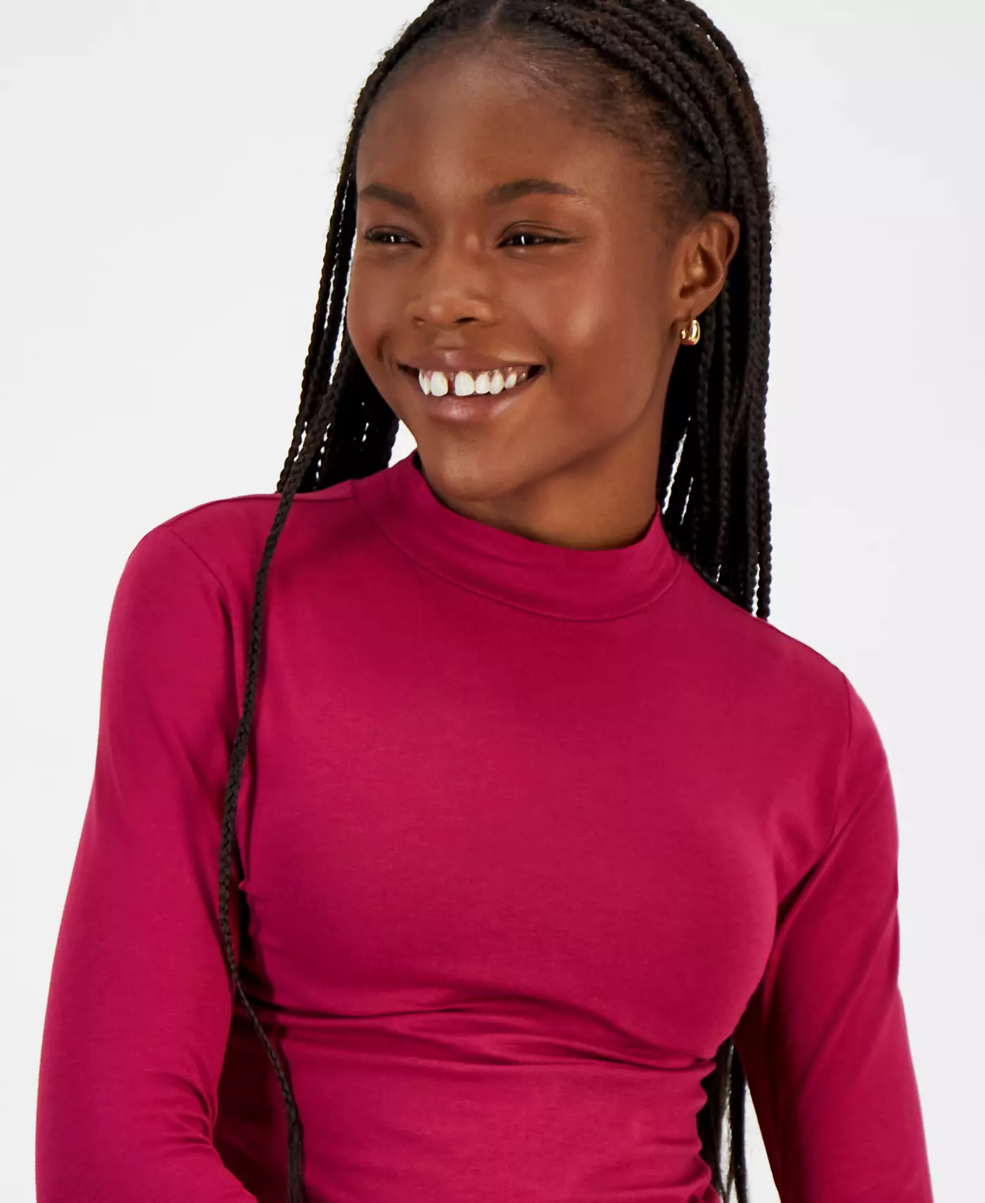 Футболка с длинными рукавами и воротником-стойкой Aveto Juniors