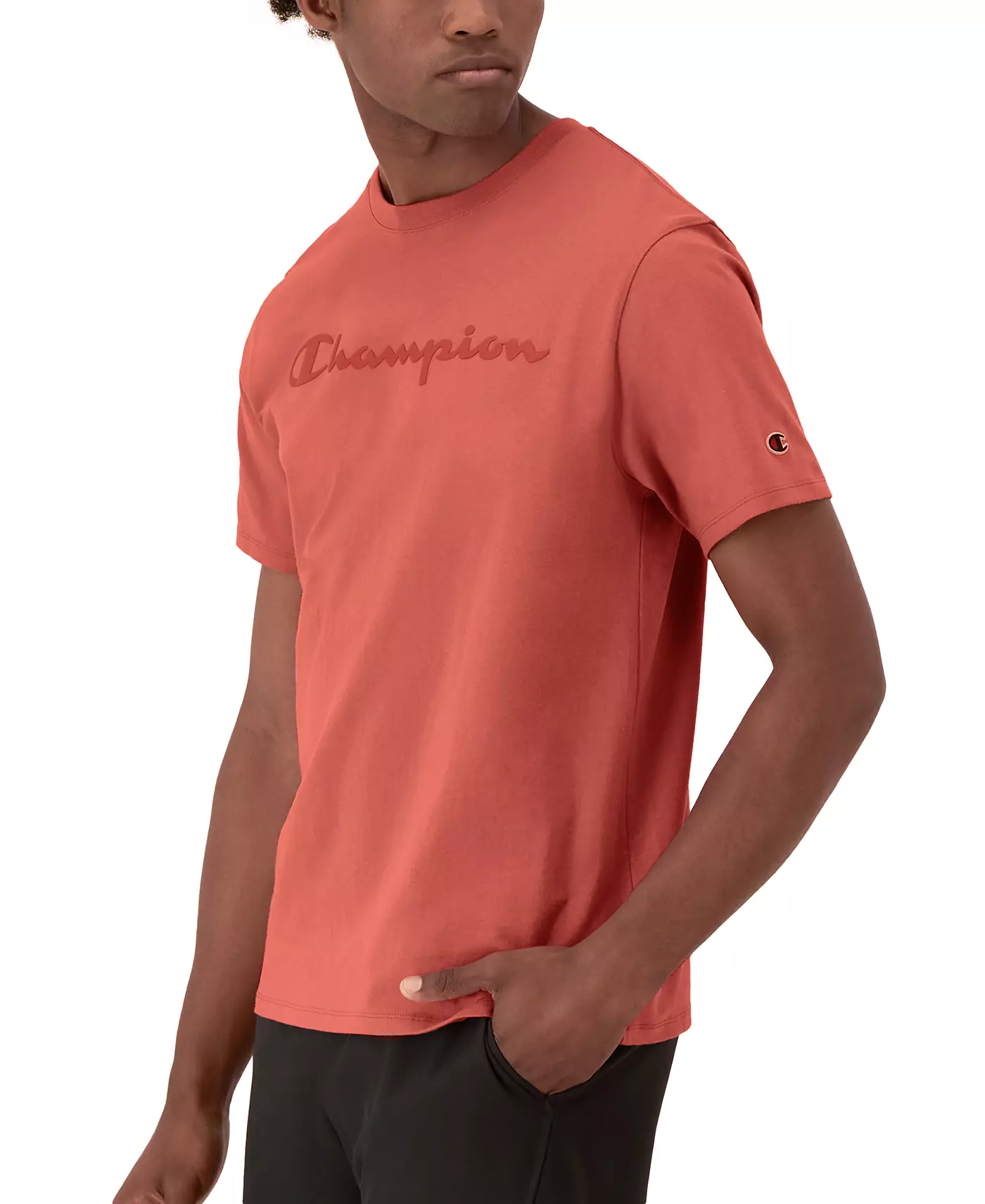 Мужская футболка Champion Classic с круглым вырезом и коротким рукавом