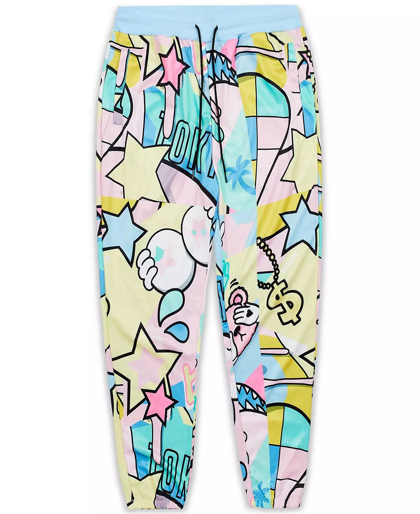 Мужские спортивные брюки Kawasaki с завязками на шнурке для больших и высоких людей