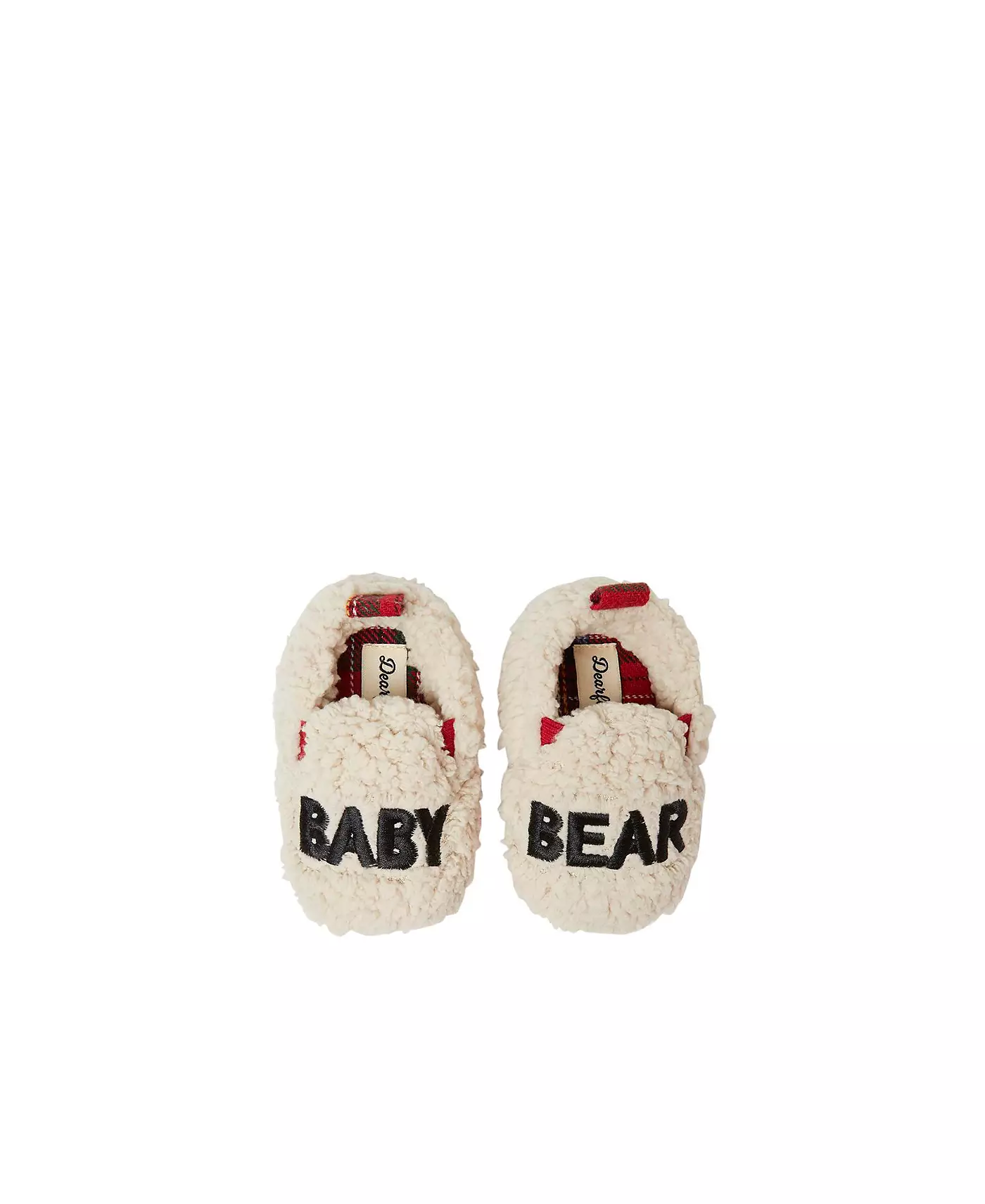 Тапочки Dearfoams Baby Boys Bear Faux Shearling с закрытым задником