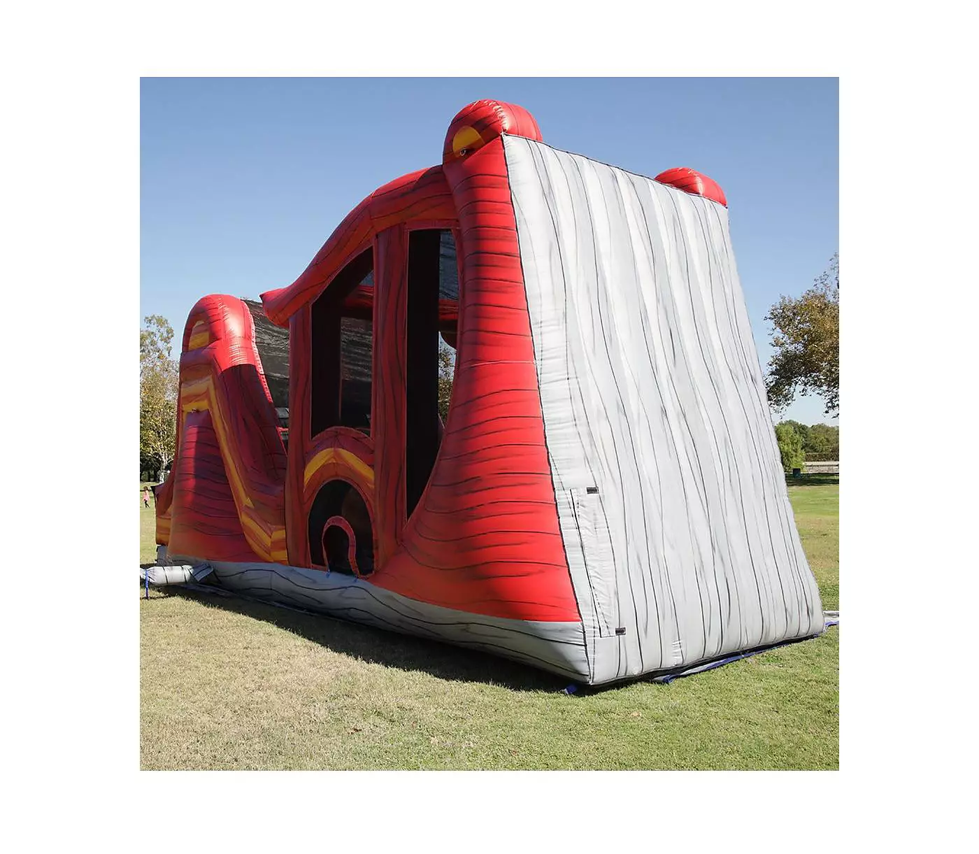 Jumporange Shadow - надувной батут с полосой препятствий для детей и взрослых с нагнетателем, коммерческий класс, всплывающие батуты, для использования на открытом воздухе и в помещении, качество аренды - (часть 7)