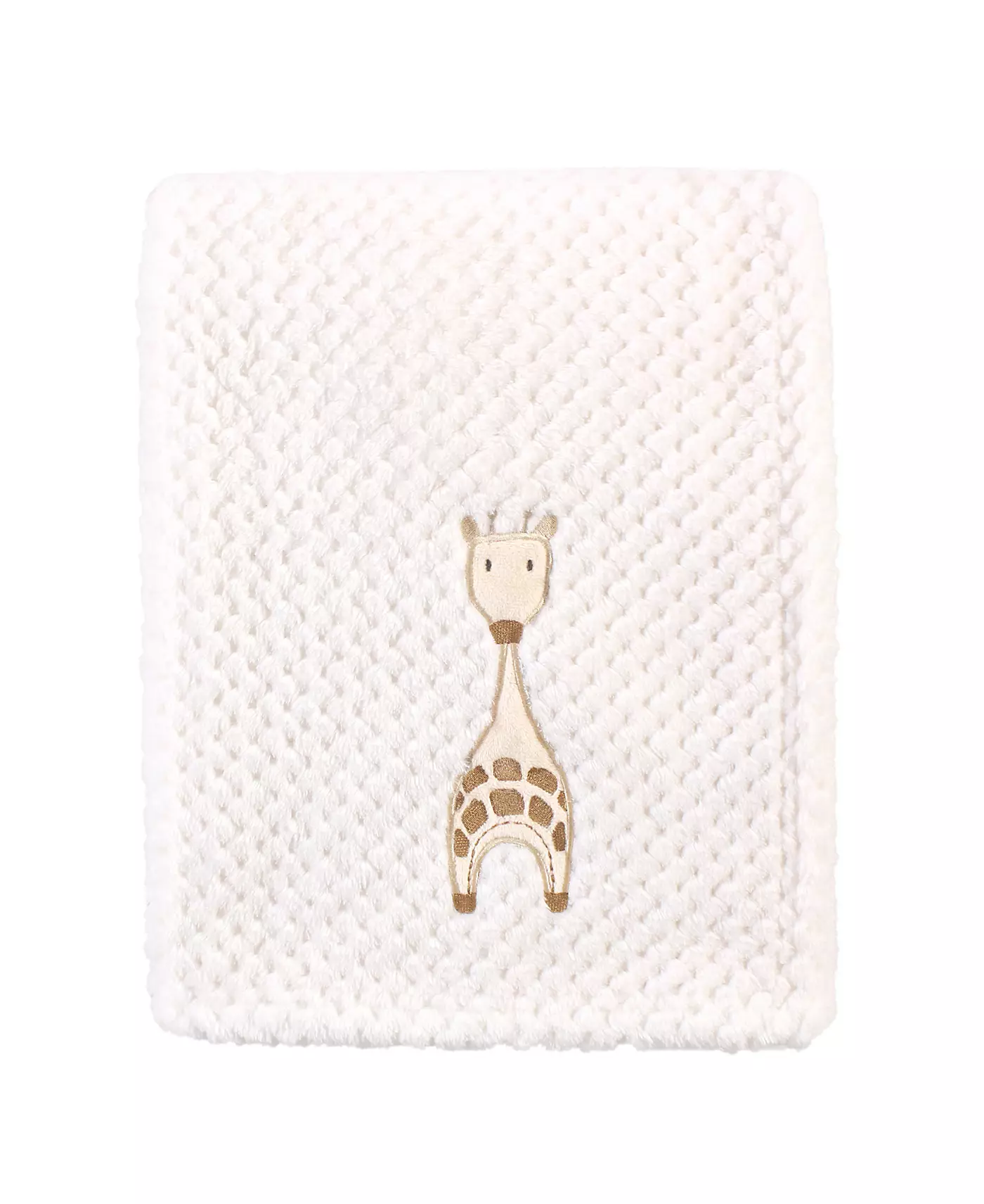 Мягкое вафельное одеяло Hudson Baby для младенцев, современный жираф, один размер