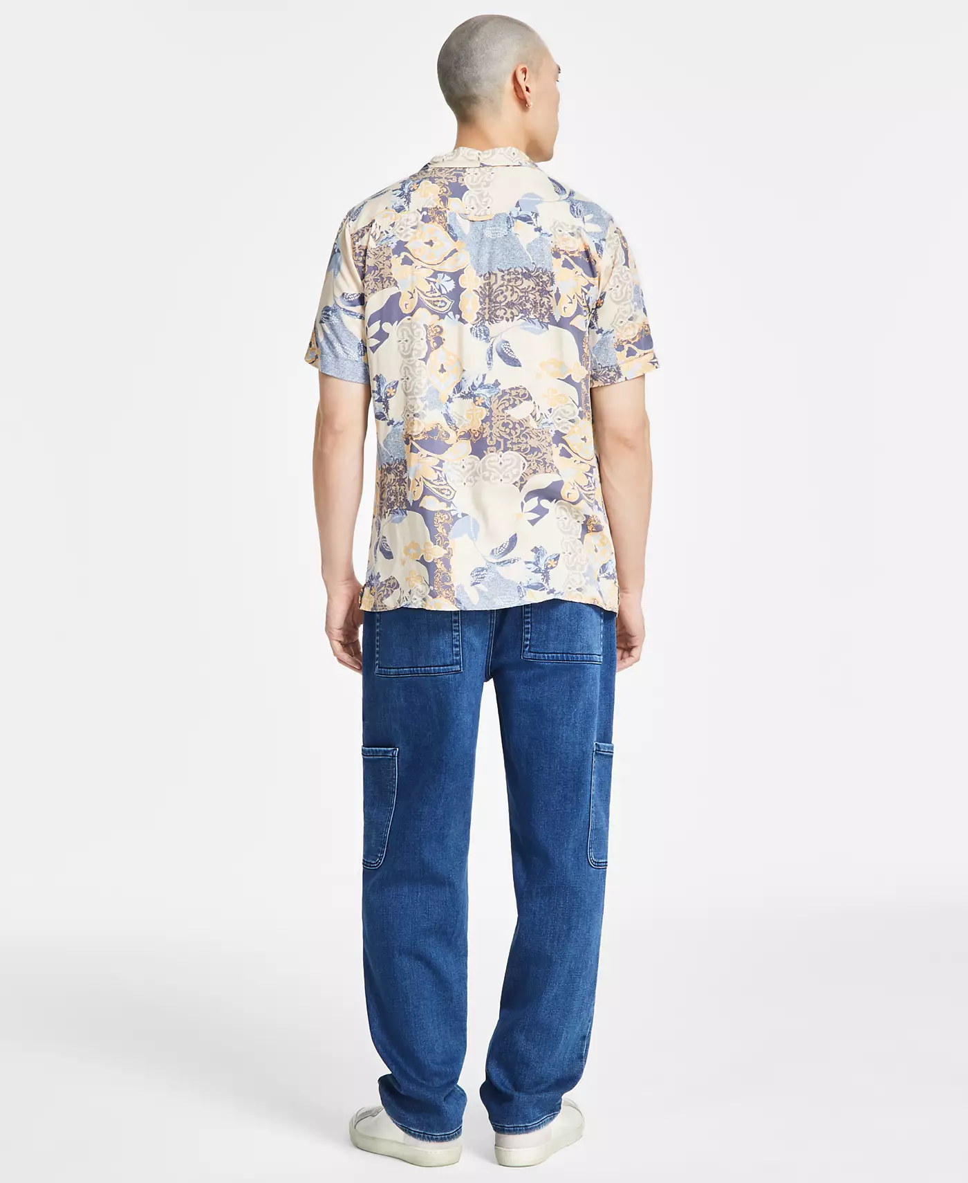 Мужские джинсы Sun + Stone Vance Utility, эксклюзивно в Macy's