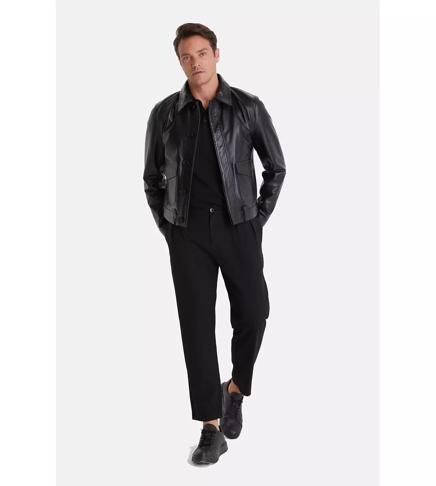 Куртка Furniq UK Fashion для мужчин, цвет Nappa Black