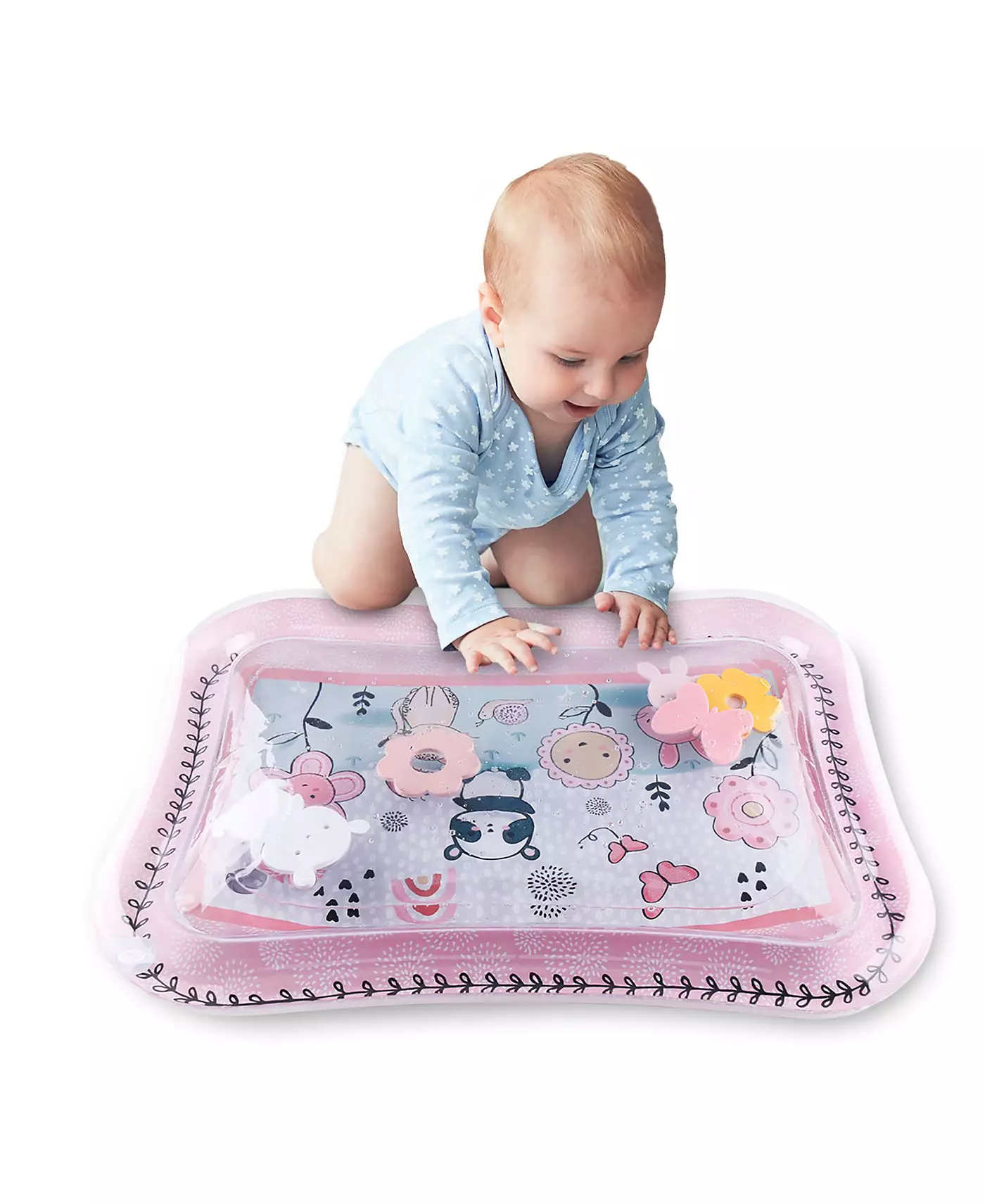 Водный игровой коврик Peanutshell Tummy Time для малышей, Sea Life