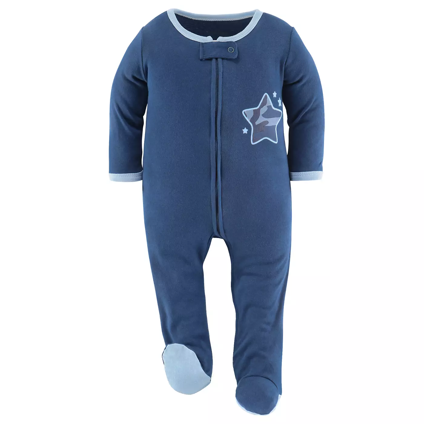 Детские пинетки Peanutshell Baby Boys Blue Camo для мальчиков, 3 шт. в упаковке