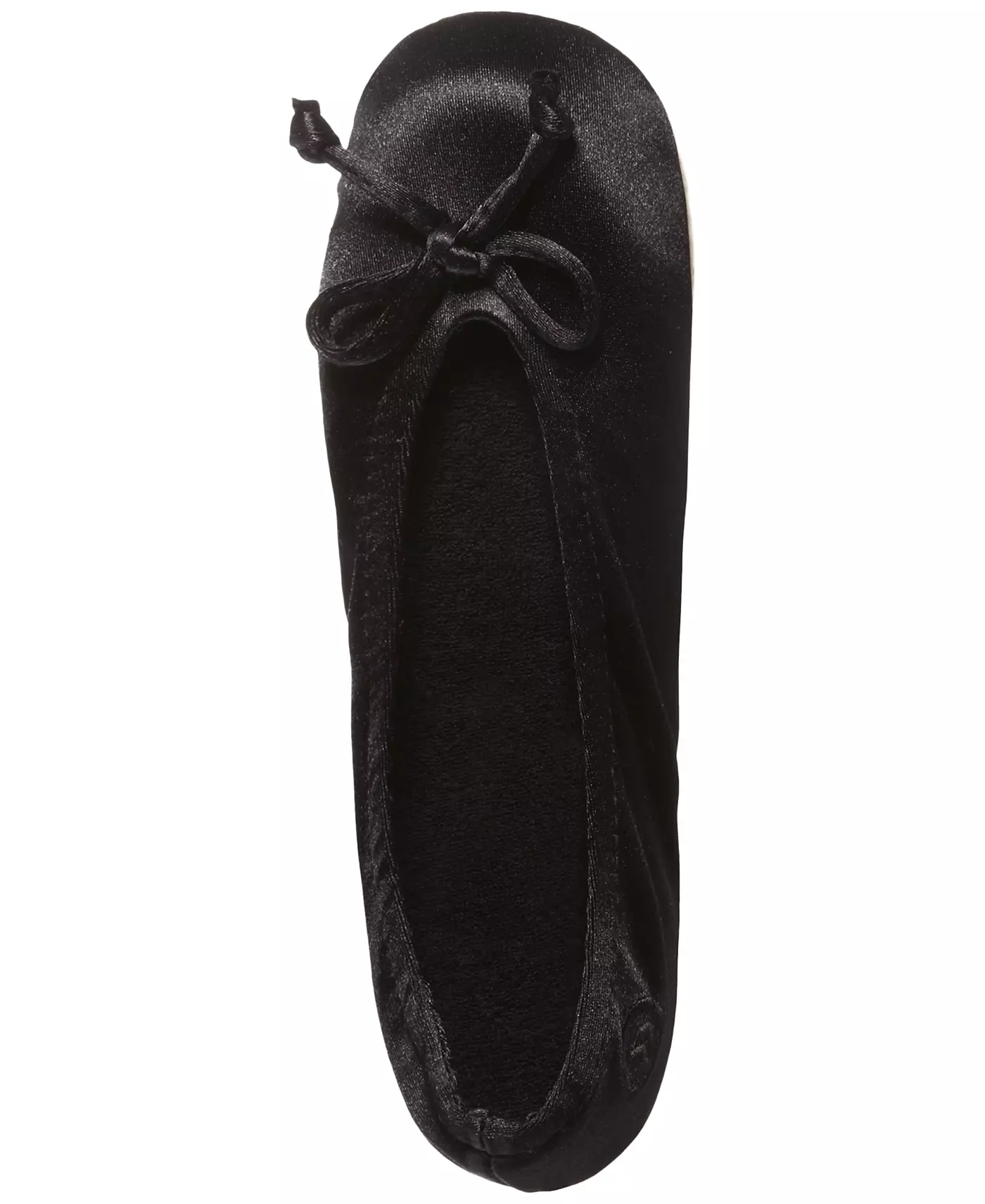 Женские балетки Isotoner Signature из атласа с бантом