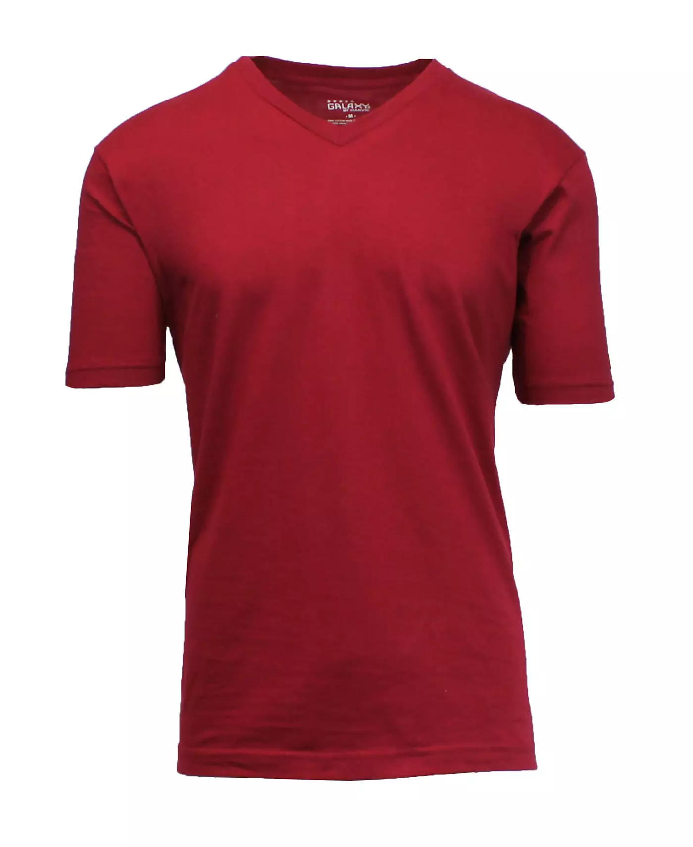 Мужская футболка Galaxy By Harvic с коротким рукавом и V-образным вырезом