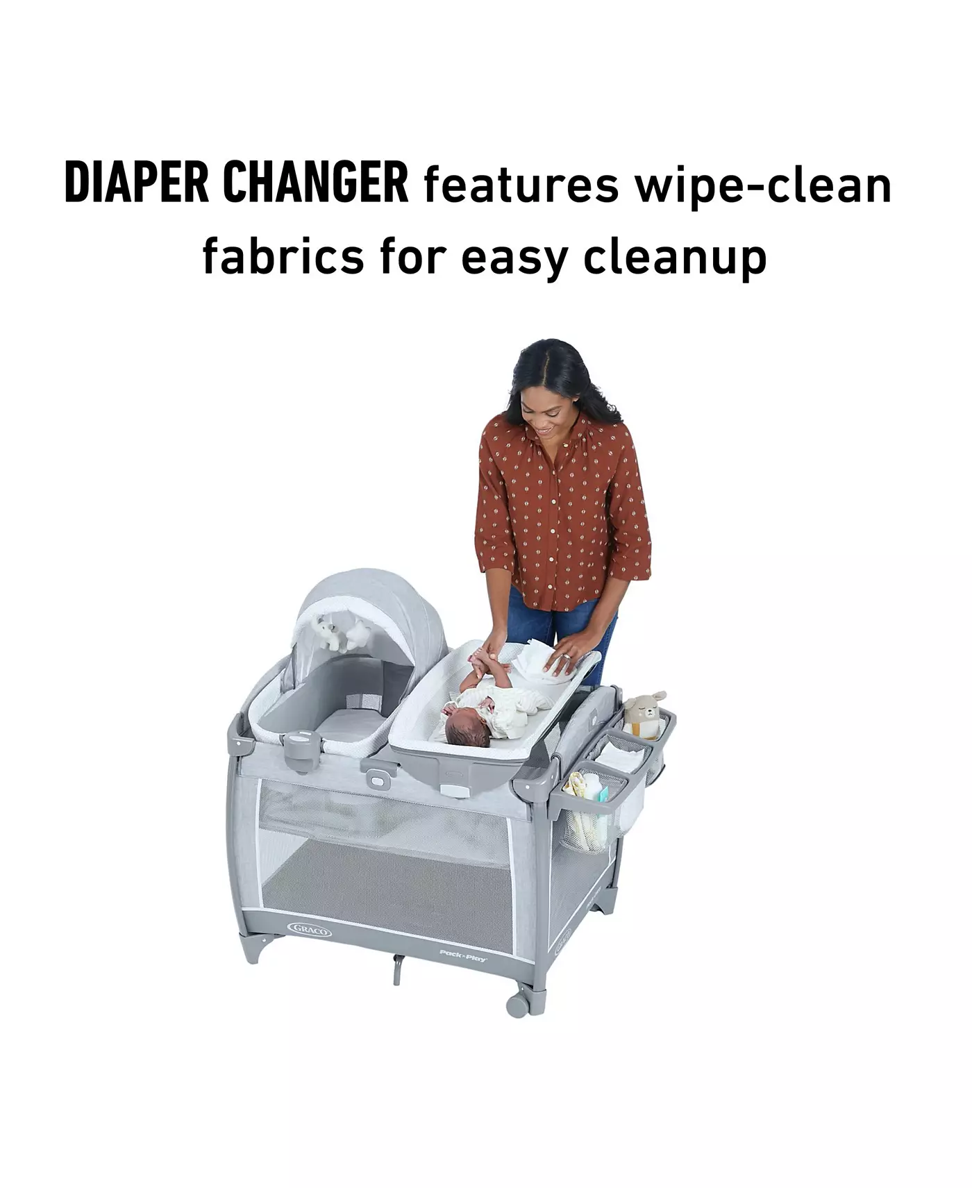 Детская кроватка Graco Pack 'n Play Day2Dream Bassinet Deluxe Playard