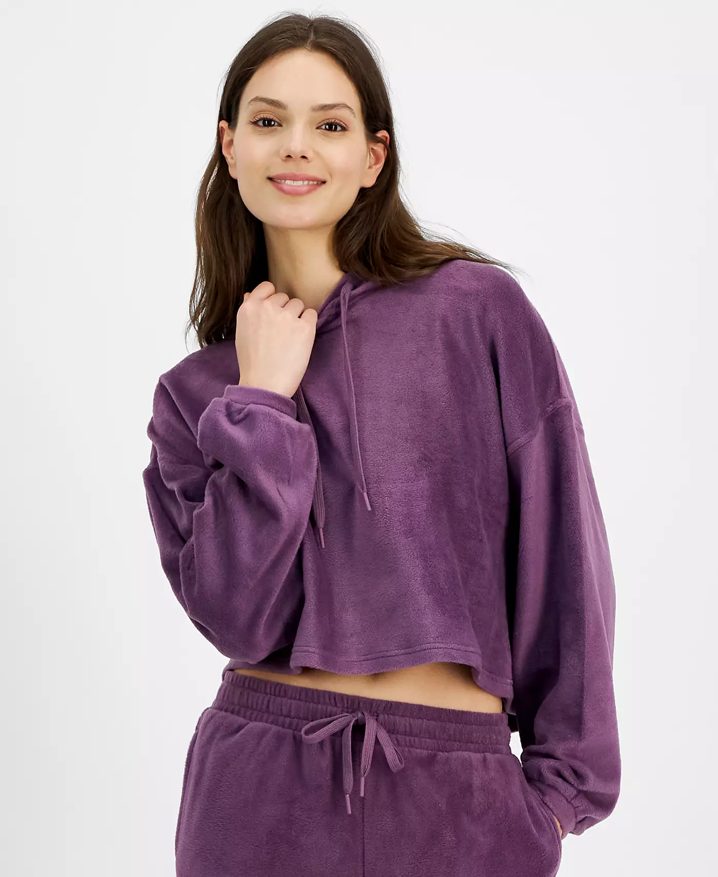 Укороченная флисовая толстовка Hippie Rose Juniors' Dream