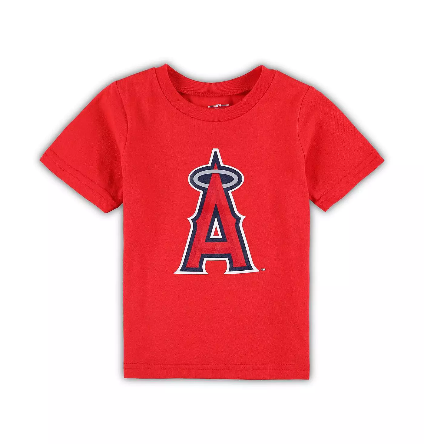 Outerstuff Infant Boys and Girls Красная футболка с логотипом Los Angeles Angels Team Crew Primary