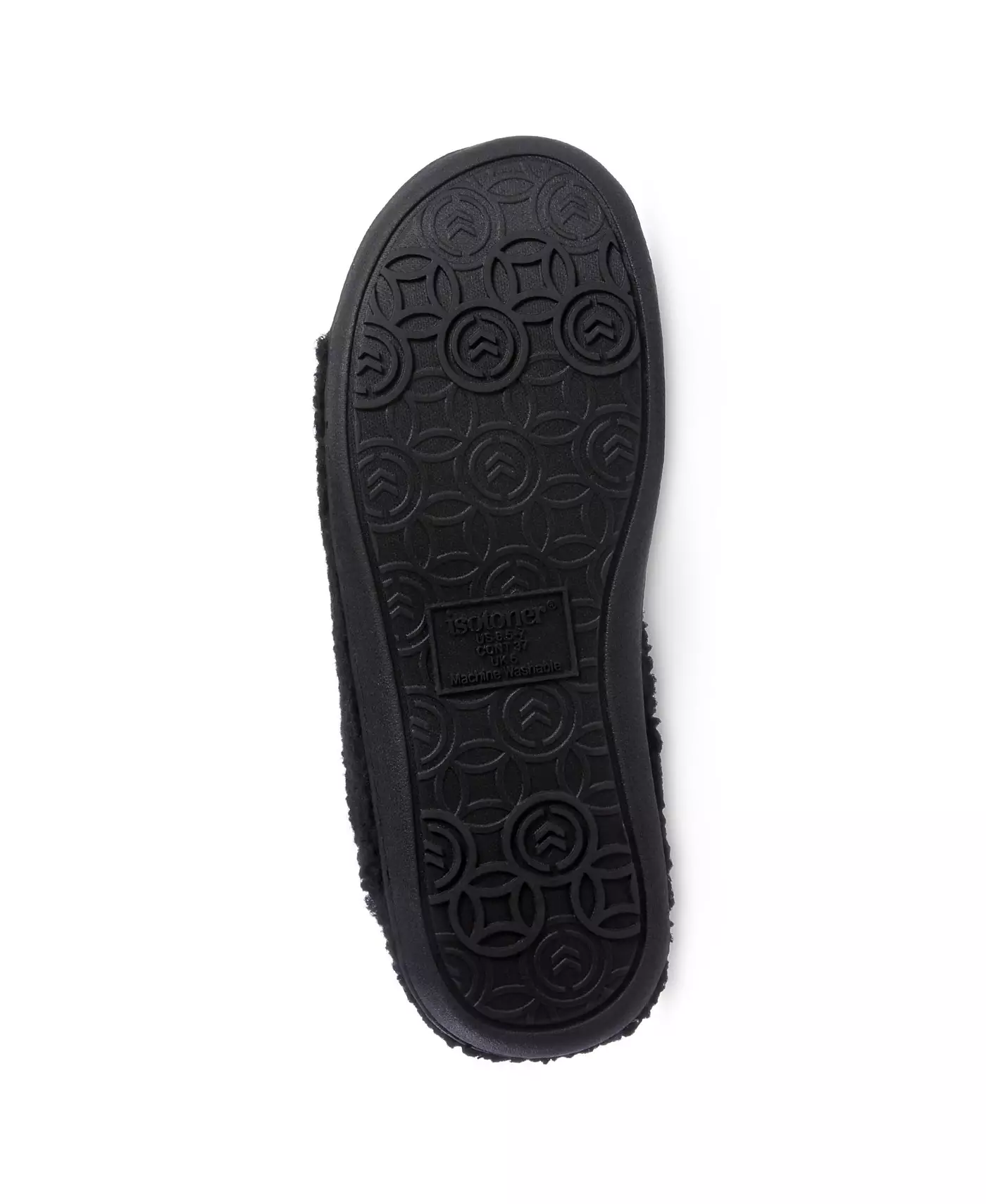 Isotoner Signature женские тапочки Tinsley Leather Berber Clog Comfort из пены с эффектом памяти