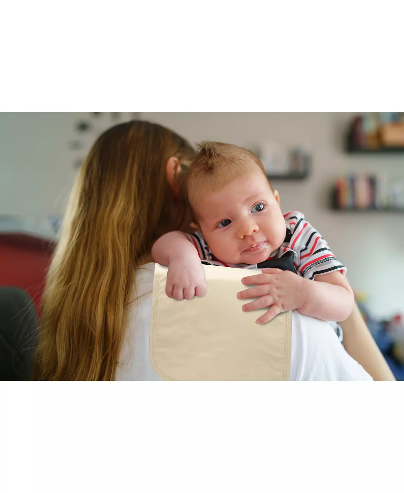 Детские пеленки Bublo Baby для срыгивания - 7 шт. в упаковке, трехслойные - верхний и нижний слой из 100% хлопка, средний слой из 100% полиэстера и флиса - впитывающая пеленка для срыгивания, очень впитывающая пеленка для срыгивания, очень мягкая для дево