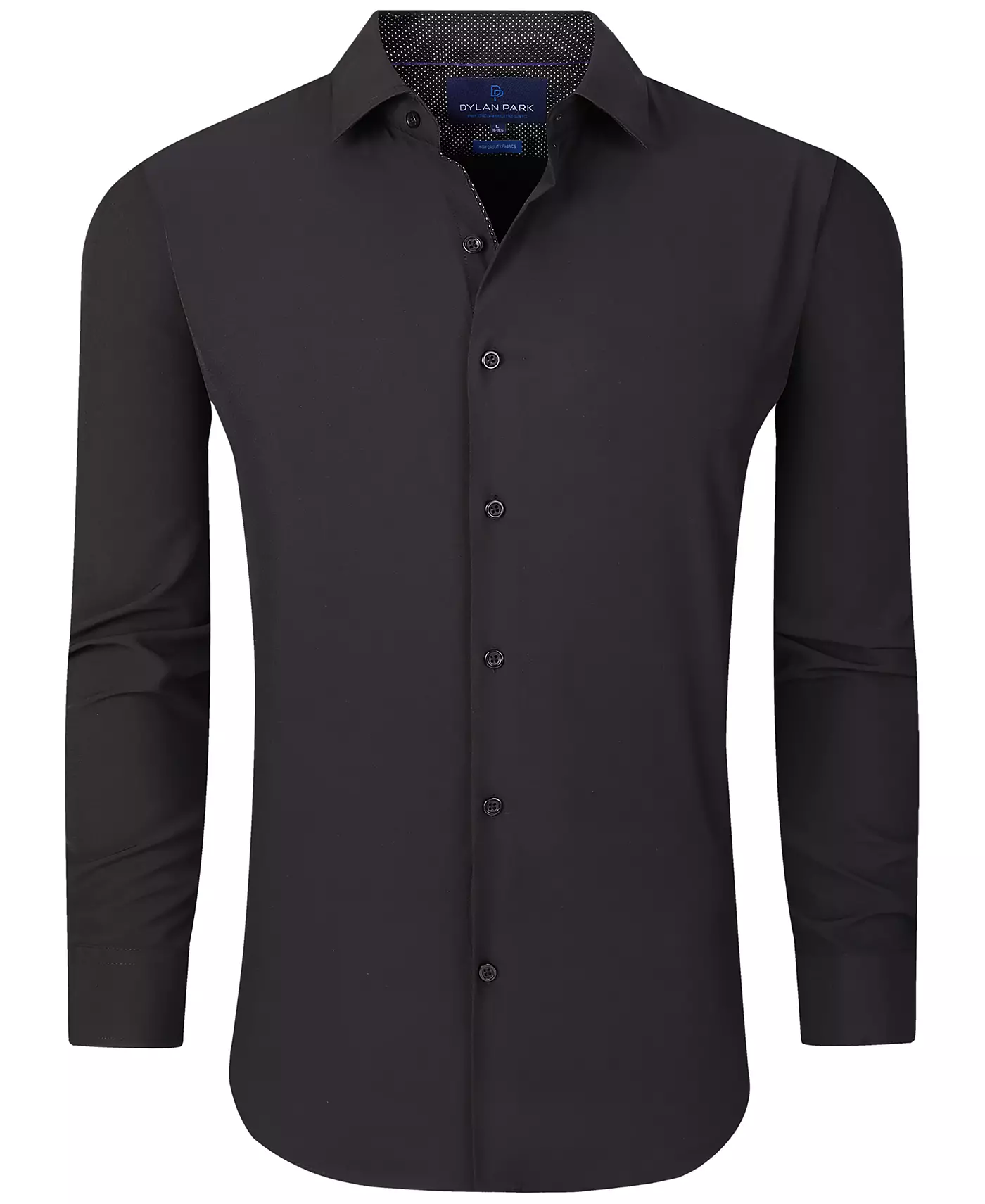 Мужская рубашка Dylan Park Geometric Performance Stretch на пуговицах