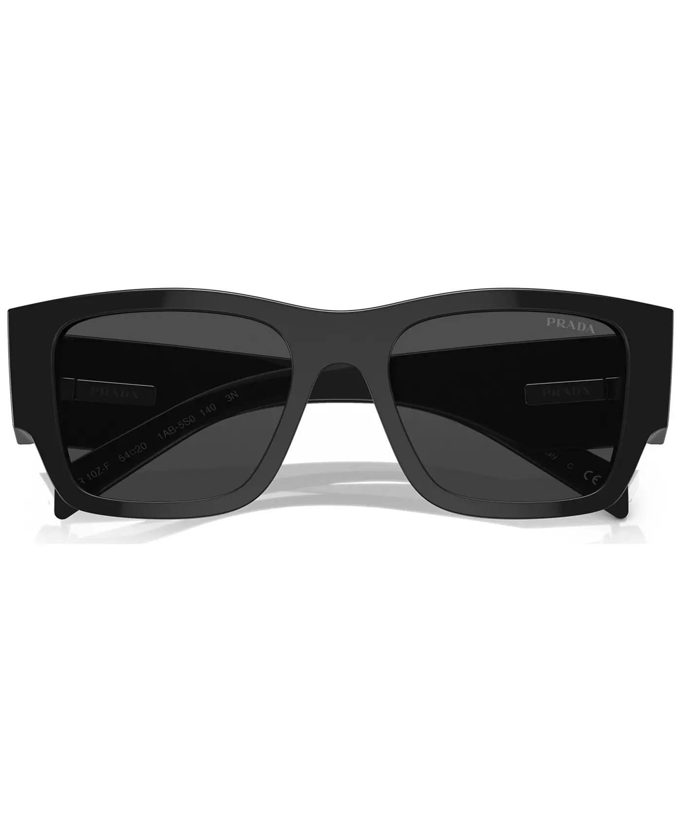 Мужские солнцезащитные очки PRADA Symbole прямоугольной формы, PR 10ZSF