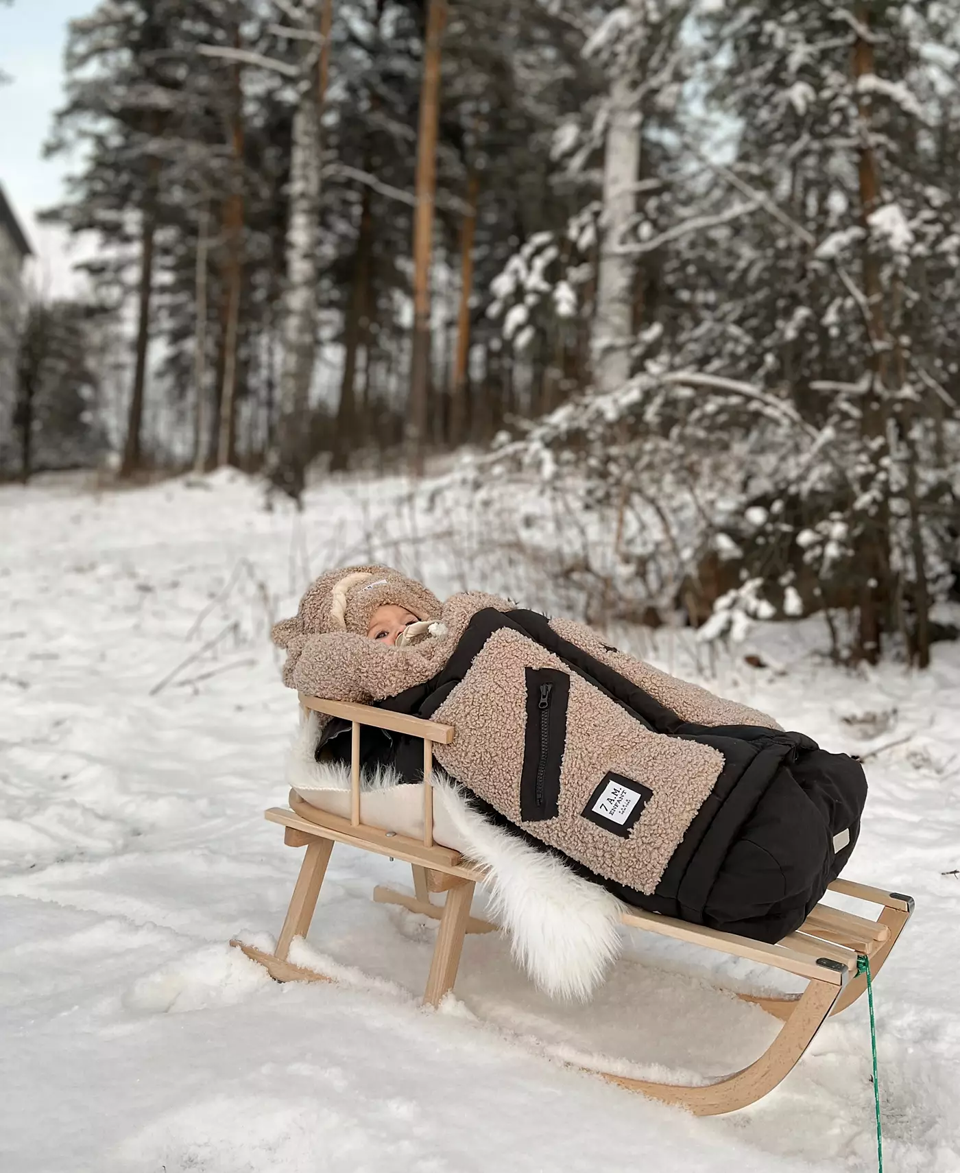 Одеяло с передними карманами 7AM Enfant Baby 212 Evolution