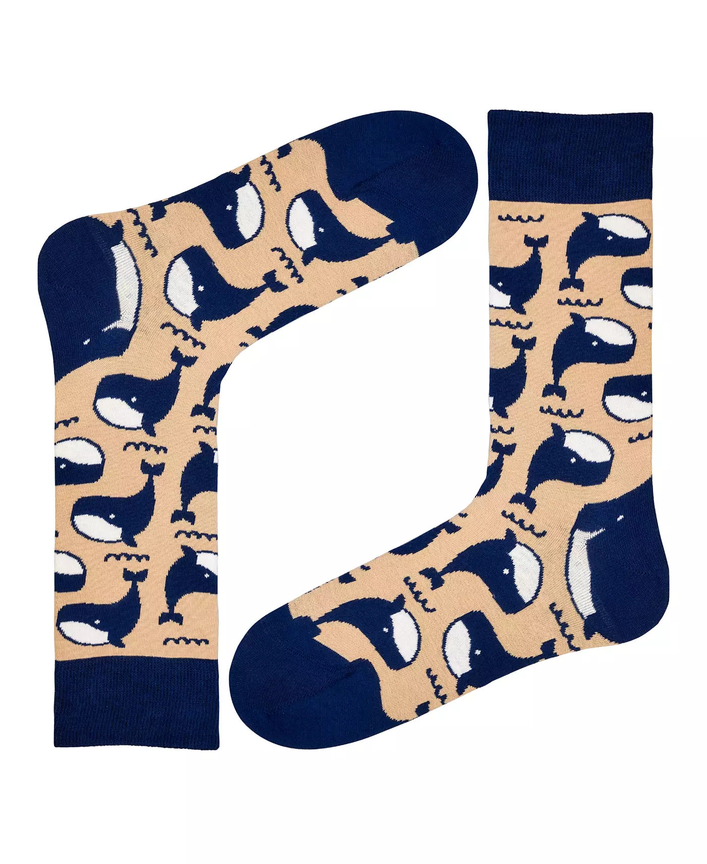 Мужские носки Love Sock Company Whale Novelty, цветные, унисекс, с бесшовным дизайном носка, упаковка 1 шт.