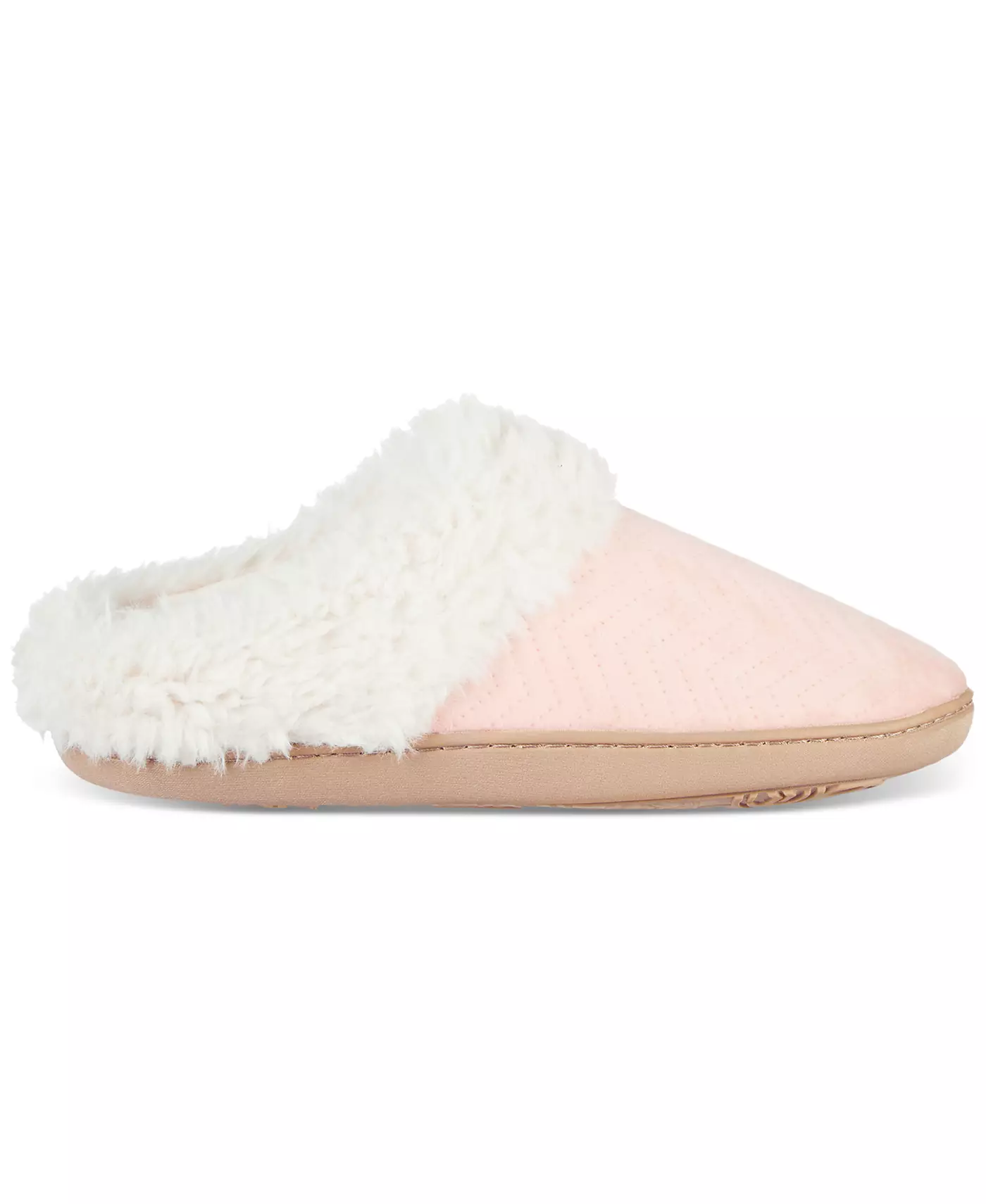 Isotoner Signature женские стеганые велюровые тапочки Louise