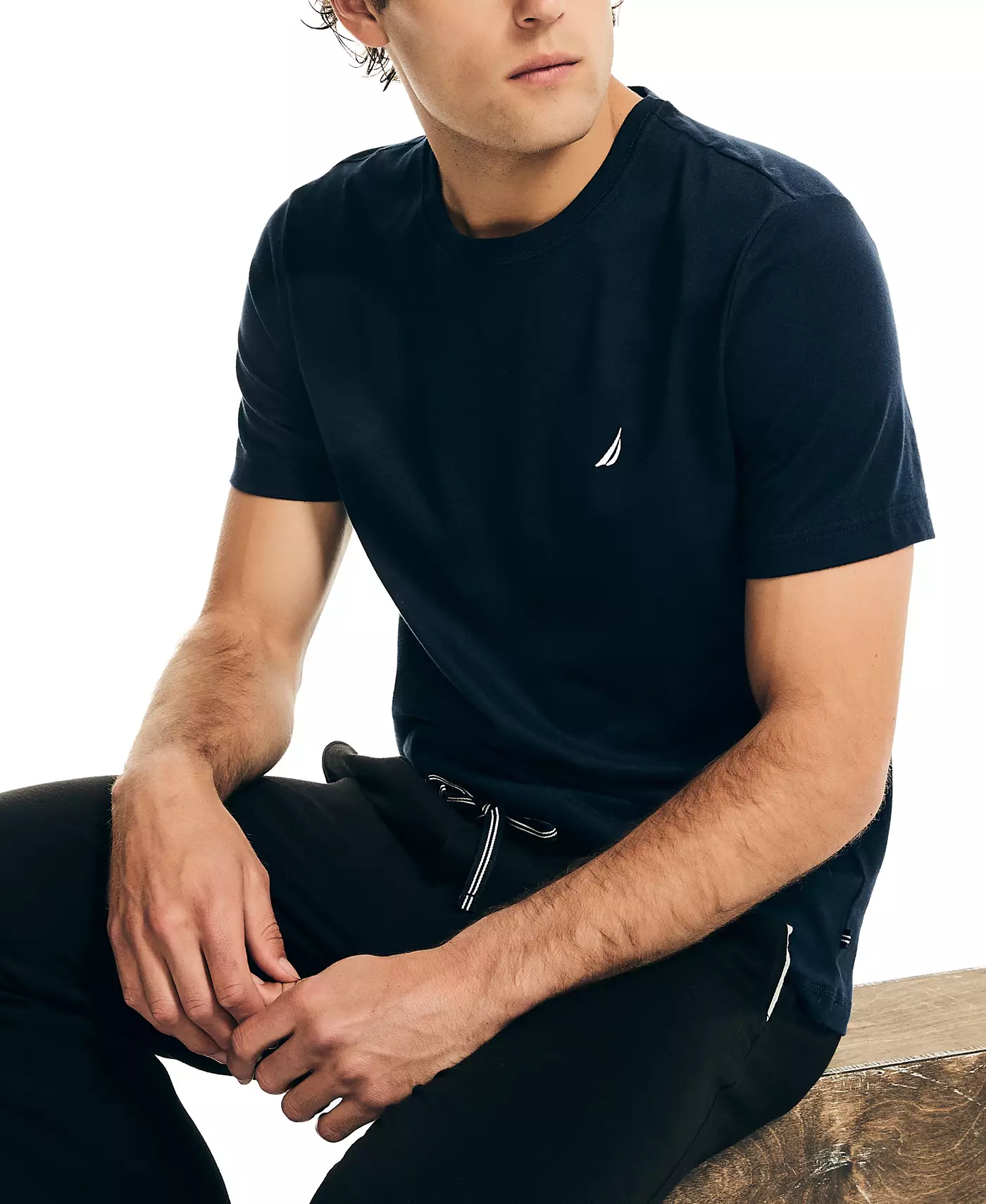 Мужская трикотажная пижамная футболка Nautica