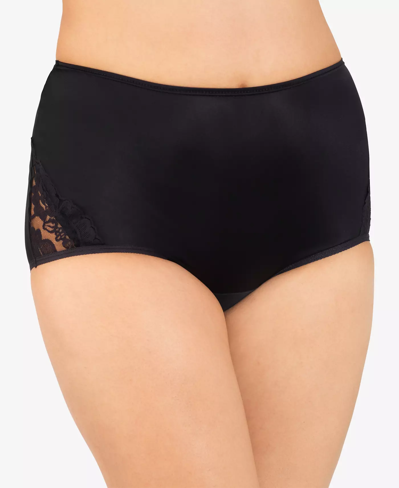 Нижнее белье Vanity Fair Perfectly Yours® Lace Nouveau Nylon Brief 13001, доступны увеличенные размеры