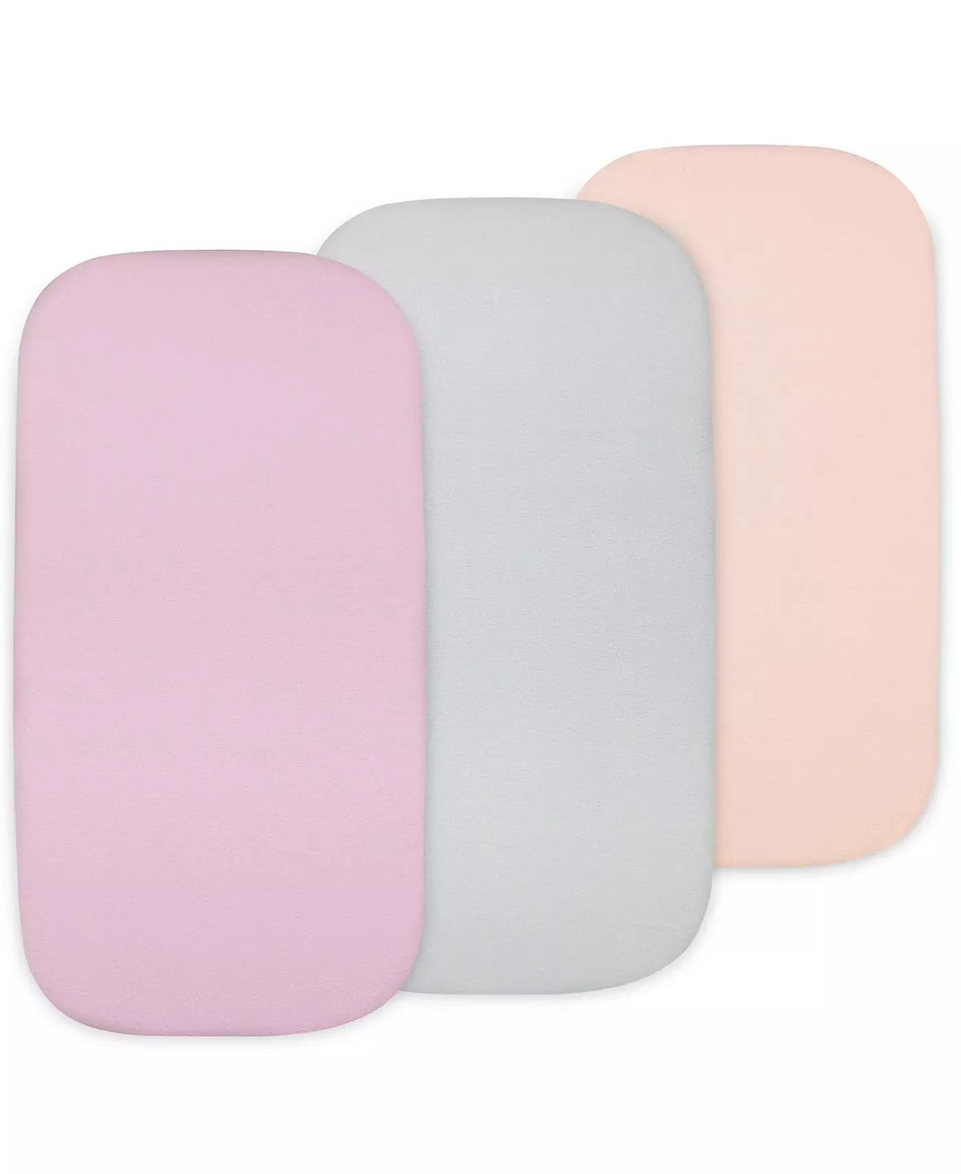 Комплект простыней для детской люльки Bublo Baby для мальчика и девочки, 3 шт., универсальный матрас для овальной, песочной и прямоугольной колыбели, простыни на резинке.