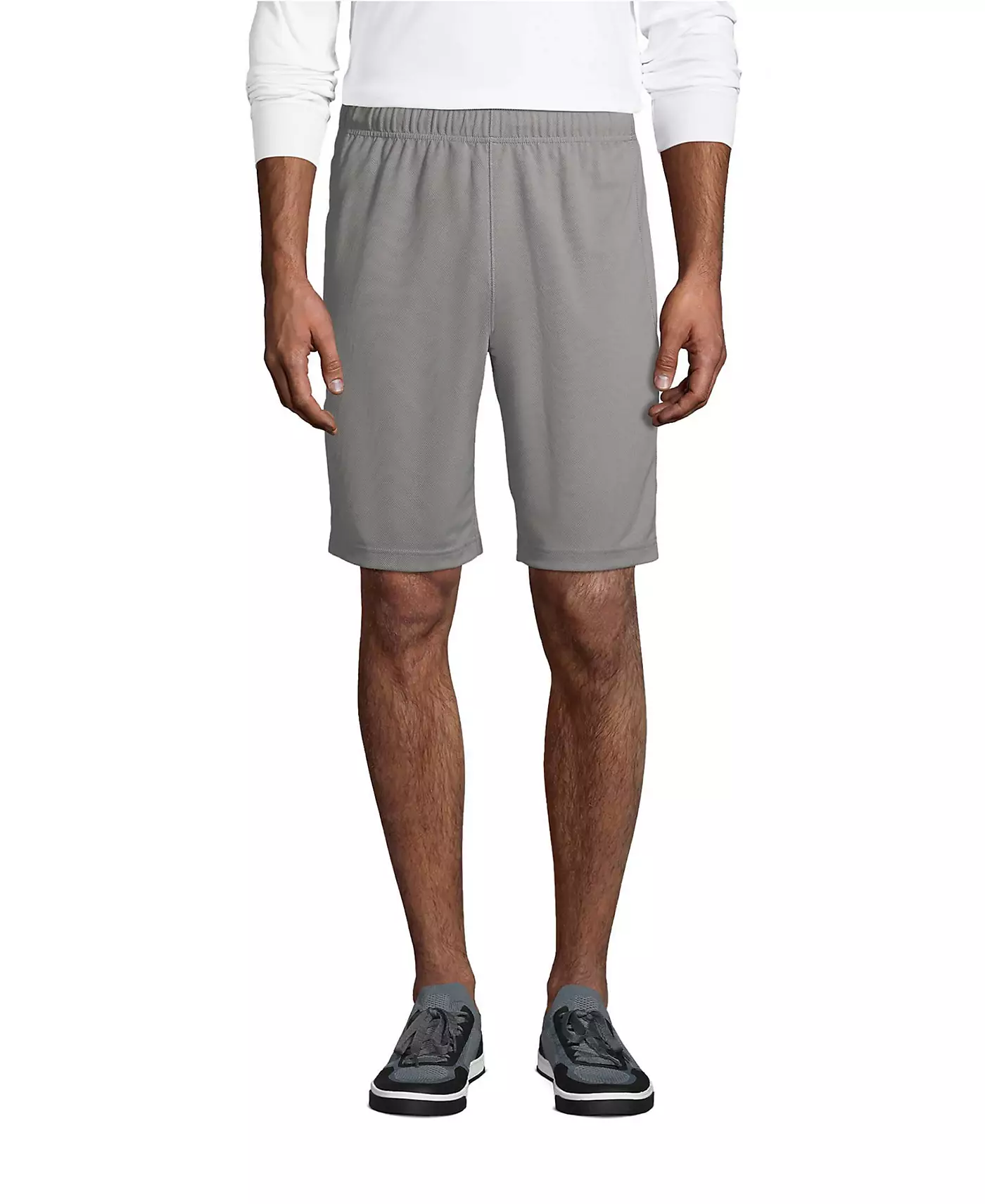 Мужские сетчатые спортивные шорты Lands' End