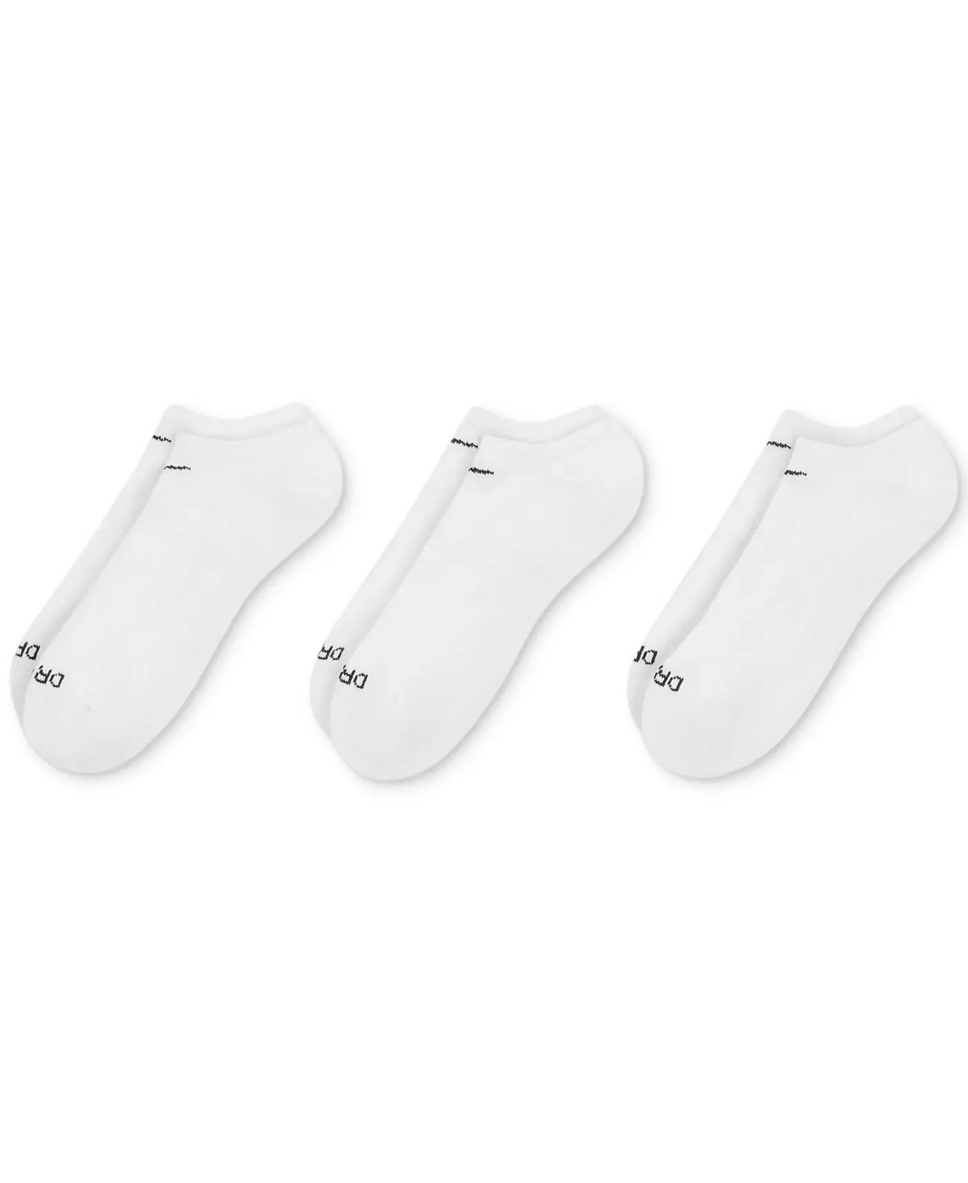 Носки Nike Unisex Everyday Plus Cushion Training No-Show, 3 пары