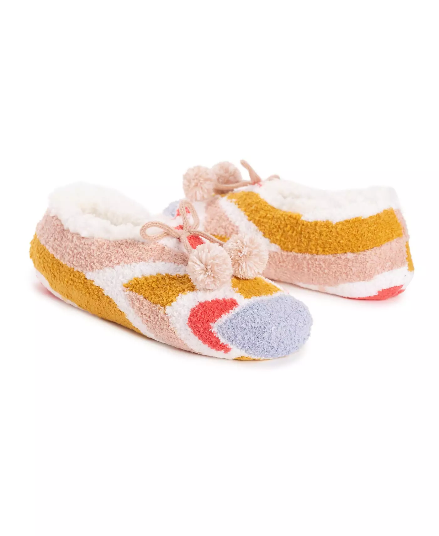 MUK LUKS Женские удобные балетки с подкладкой из шерпы