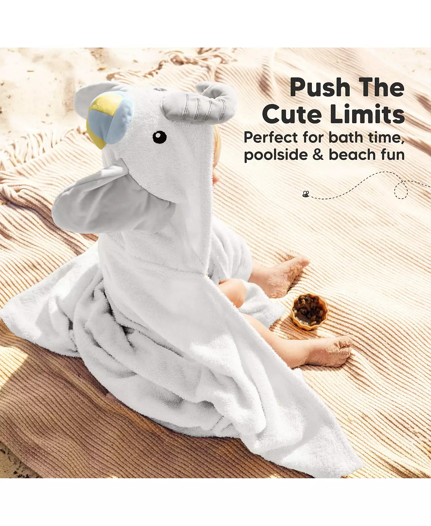 Детские полотенца KeaBabies PlayPals с капюшоном для девочек и мальчиков, 100% органический мягкий хлопок, банные полотенца с капюшоном для новорожденных и детей