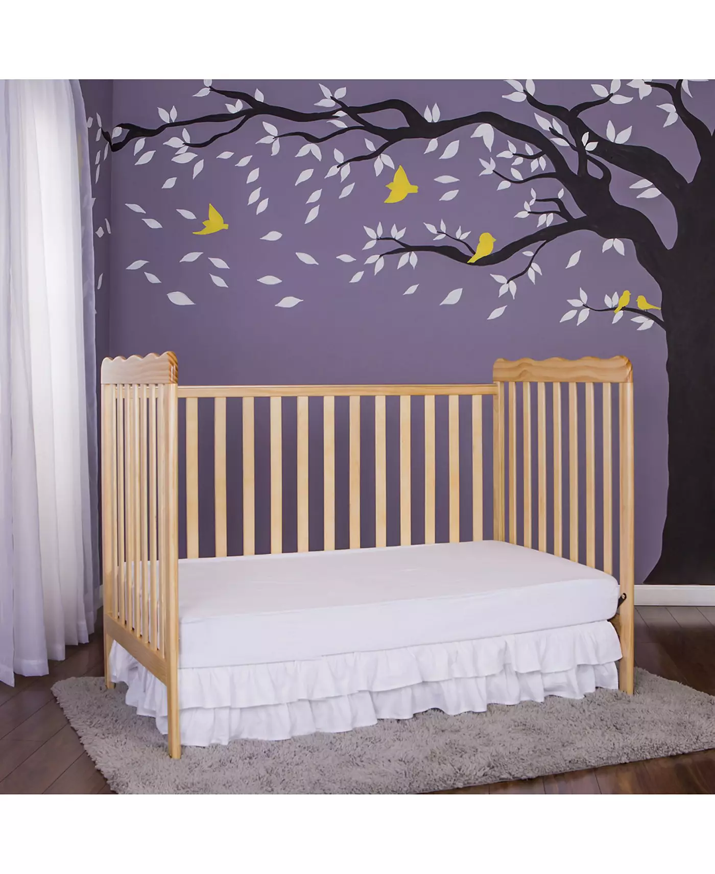 Детская кроватка-трансформер Dream On Me Baby Carson Classic 3 в 1, черная