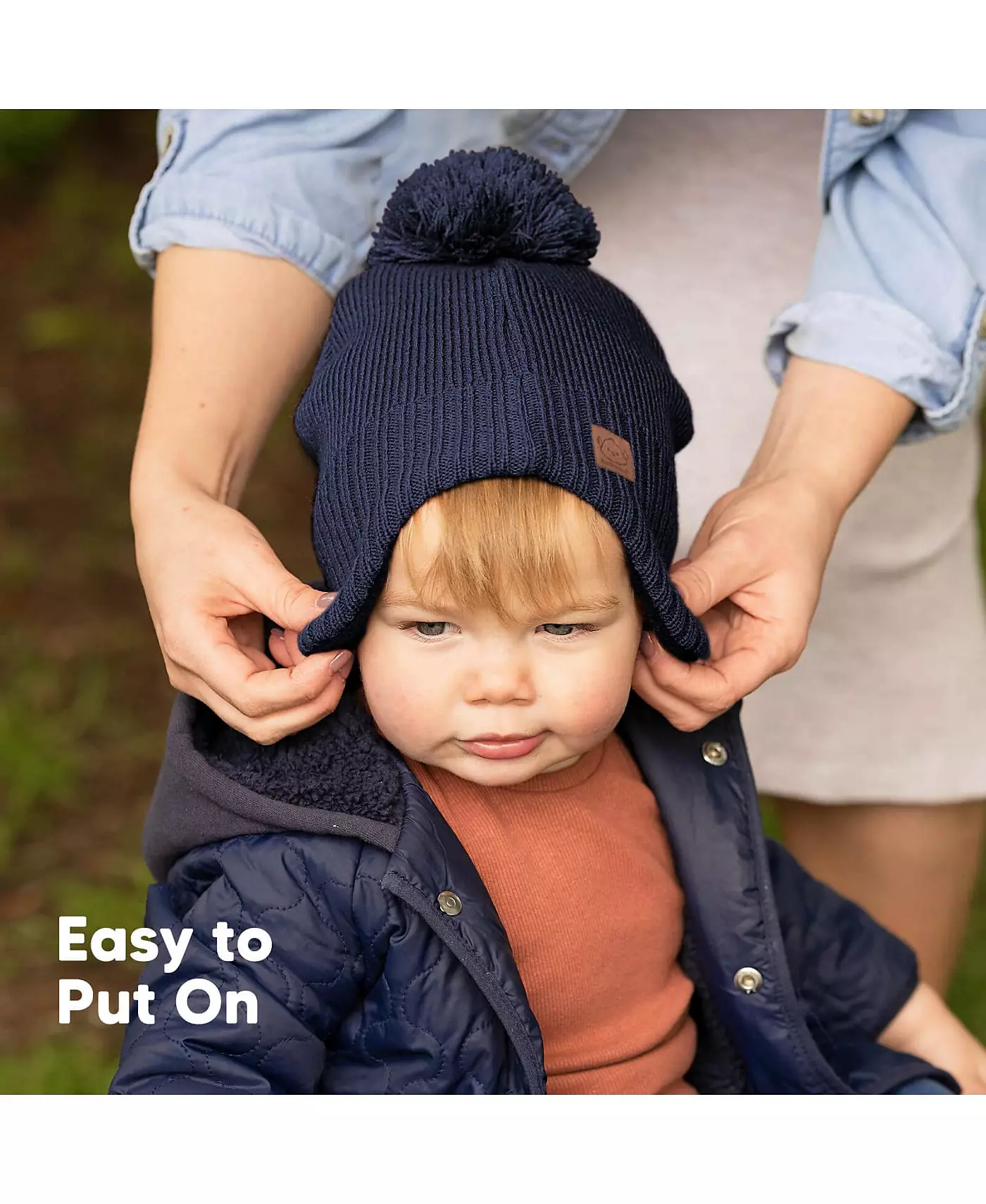 KeaBabies Muff Baby Beanie, Детская шапка для мальчиков, девочек, Зимние шапки для детей, новорожденных, младенцев, малышей 0-36 месяцев