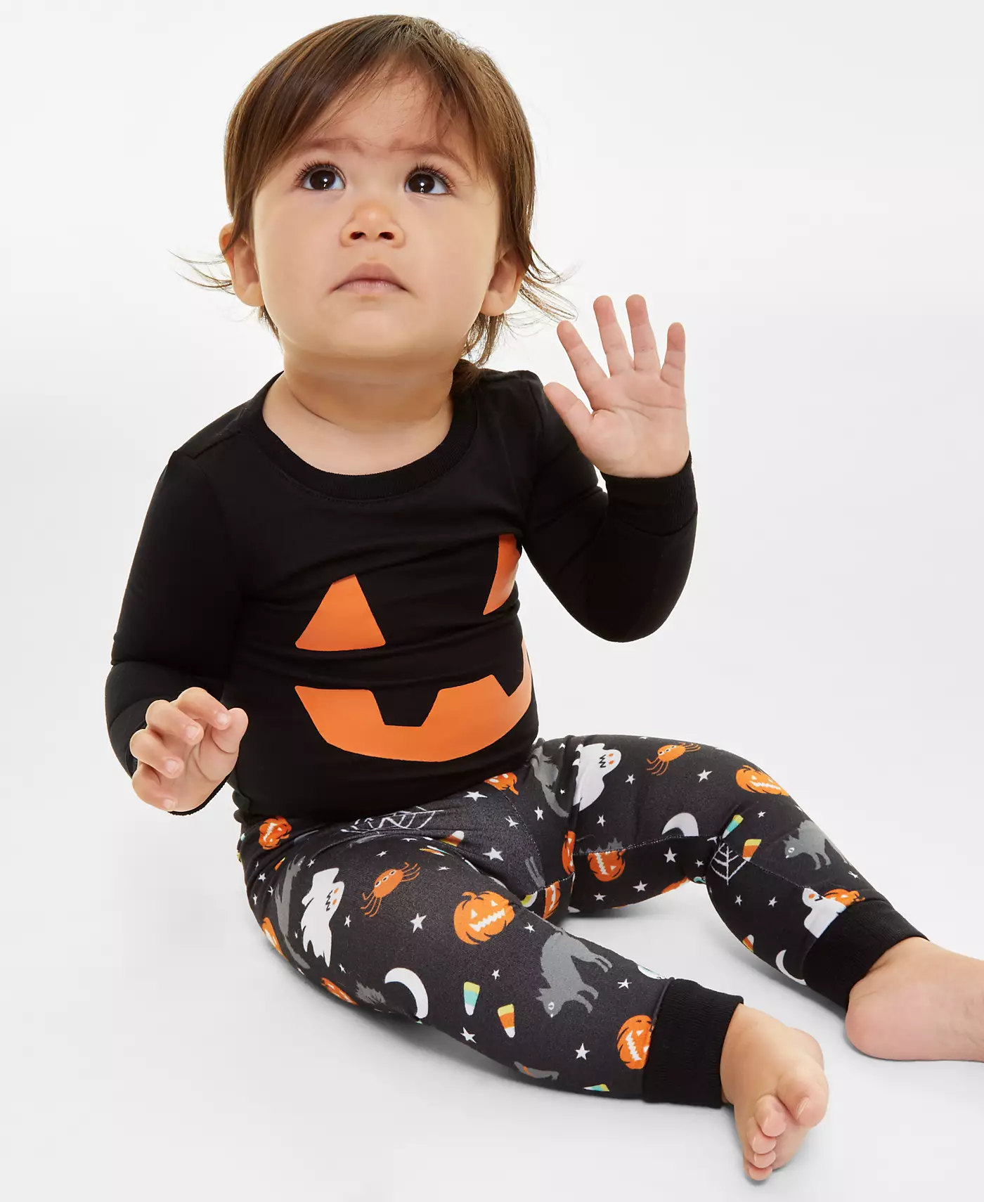 Комплект пижам для всей семьи Holiday Lane Toddler Halloween Mix It Cotton Snug Fit, созданный для Macy's
