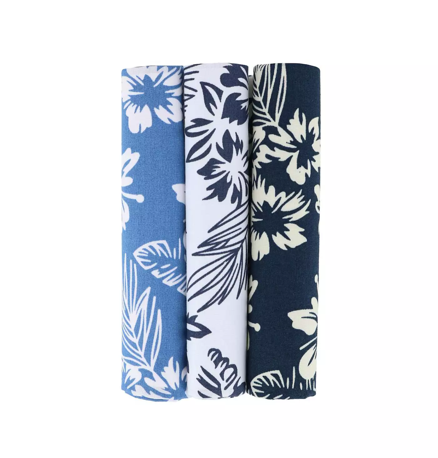 Мужские хлопковые носовые платки TRAFALGAR Mana с гавайским принтом (3 упаковки)