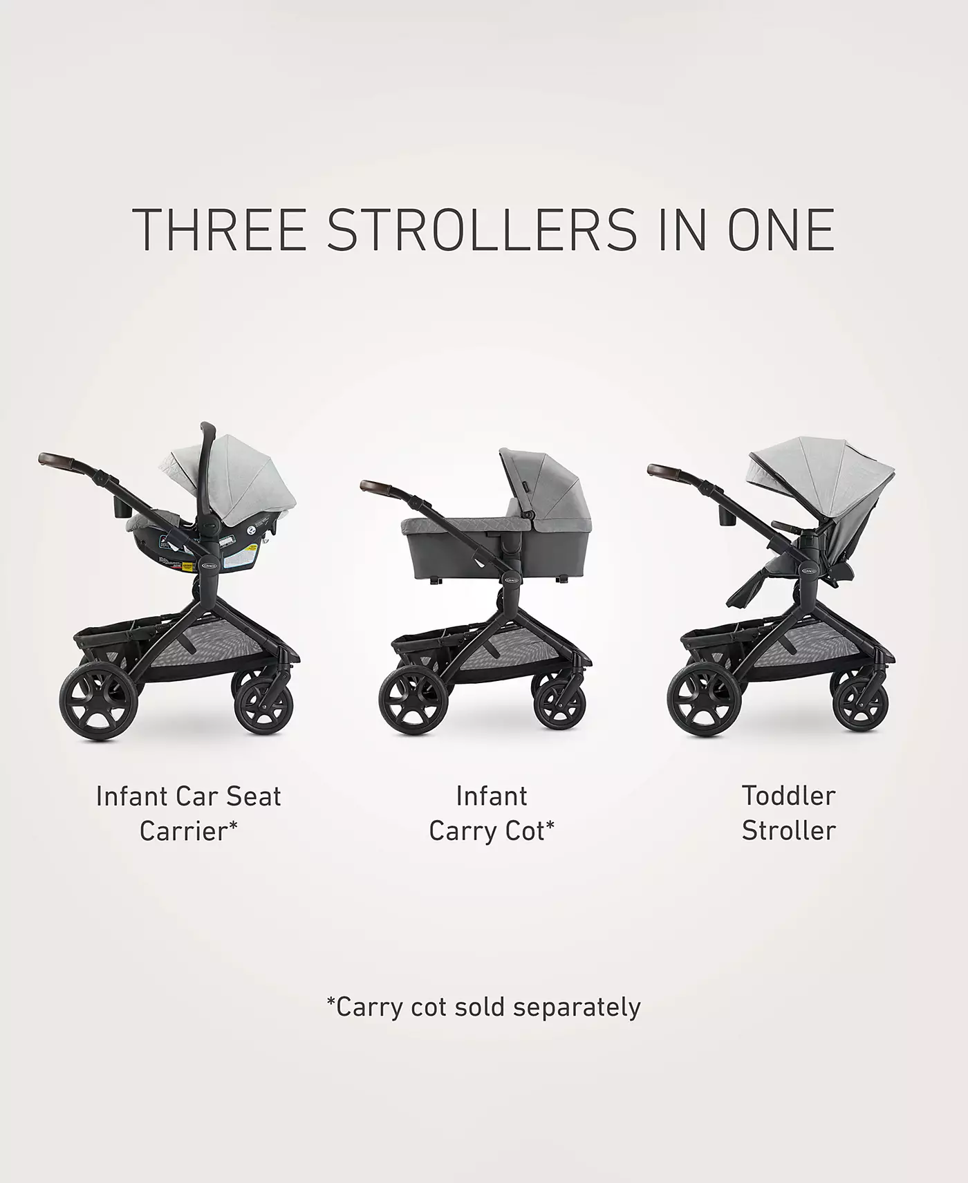 Graco Baby Premier Modes Nest 3-в-1 дорожная система