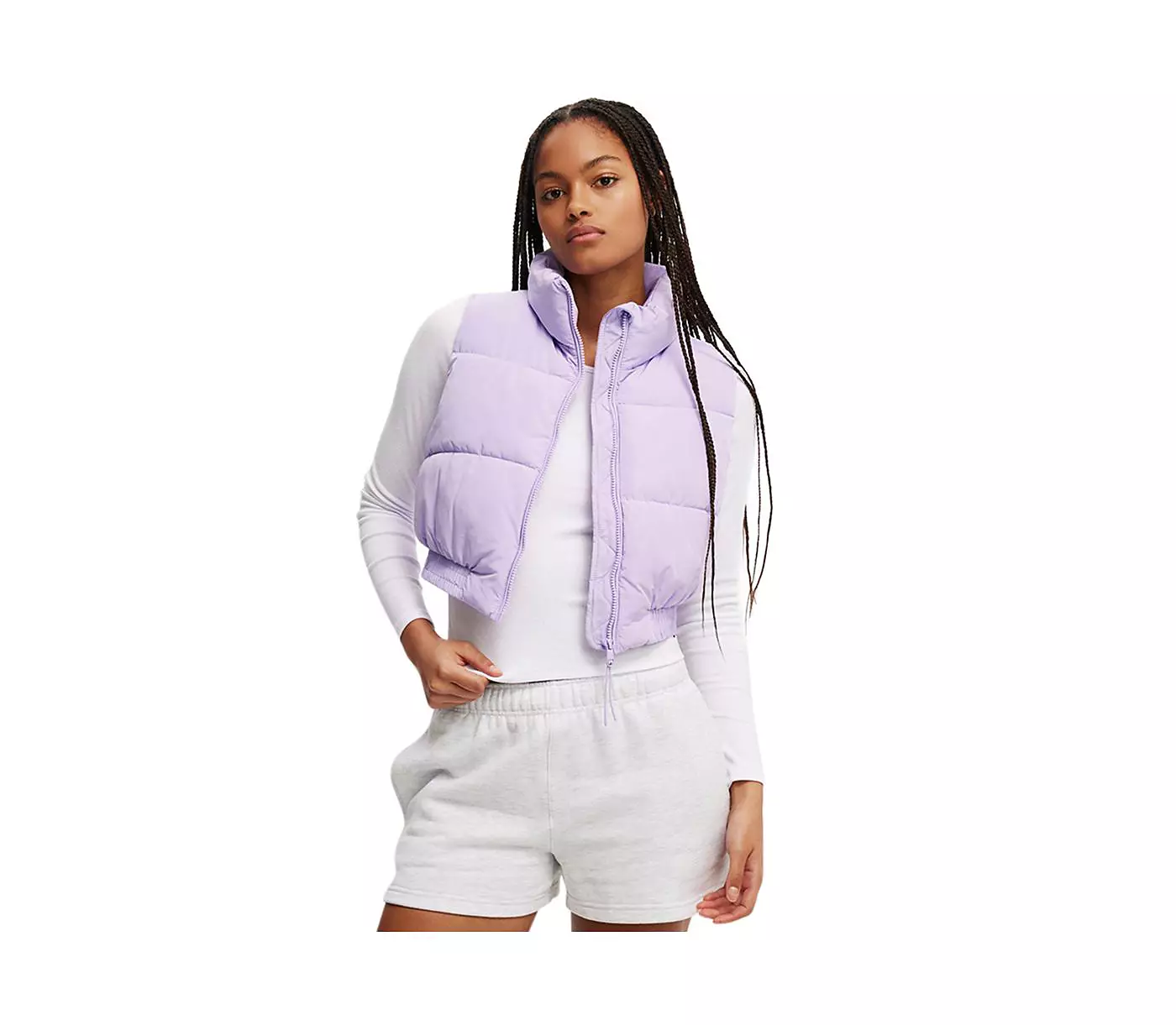 COTTON ON Женский укороченный жилет The Mother Puffer