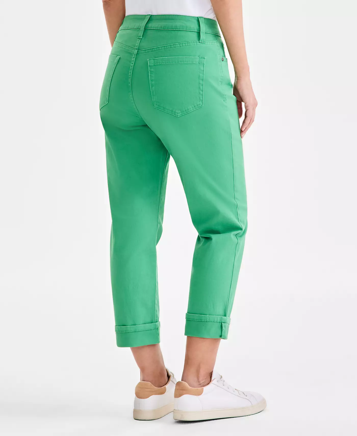 Женские джинсы-капри средней посадки Style & Co Curvy